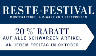 Reste-Festival - jeden Freitag