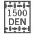 1500 DEN