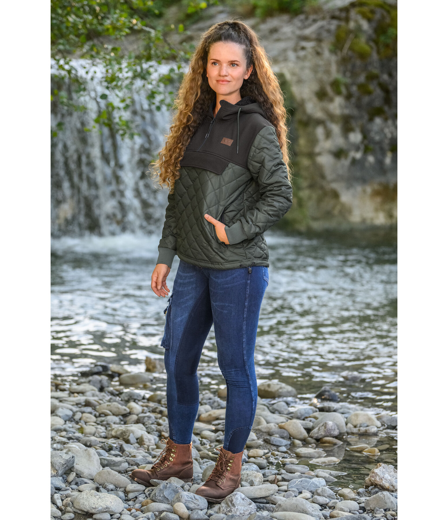 Jeans-Wanderreithose Aspen