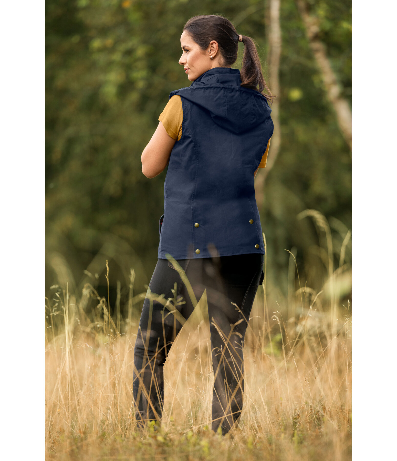 Oilskin-Reitweste Granada