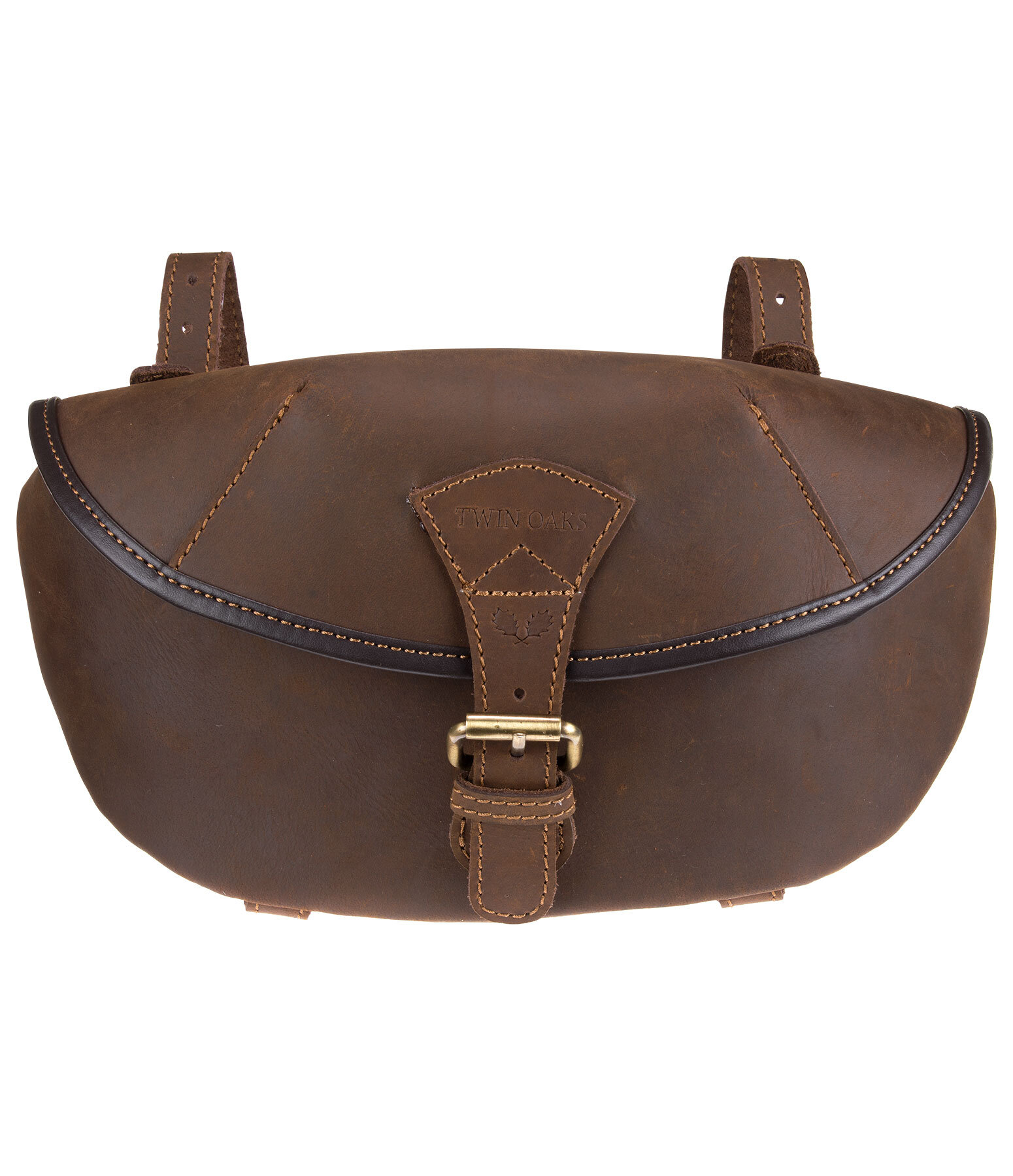 Echtleder-Fork-Packtasche Himalaya