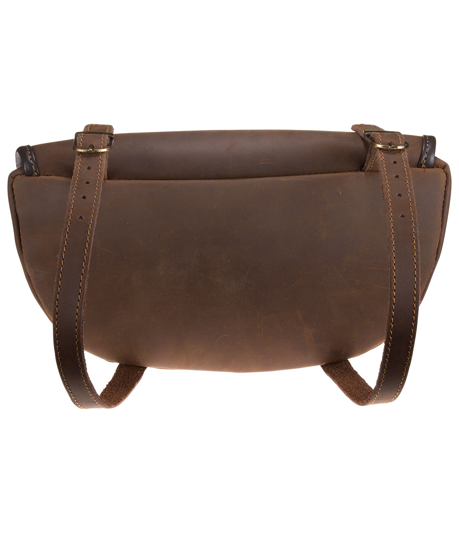 Echtleder-Fork-Packtasche Himalaya