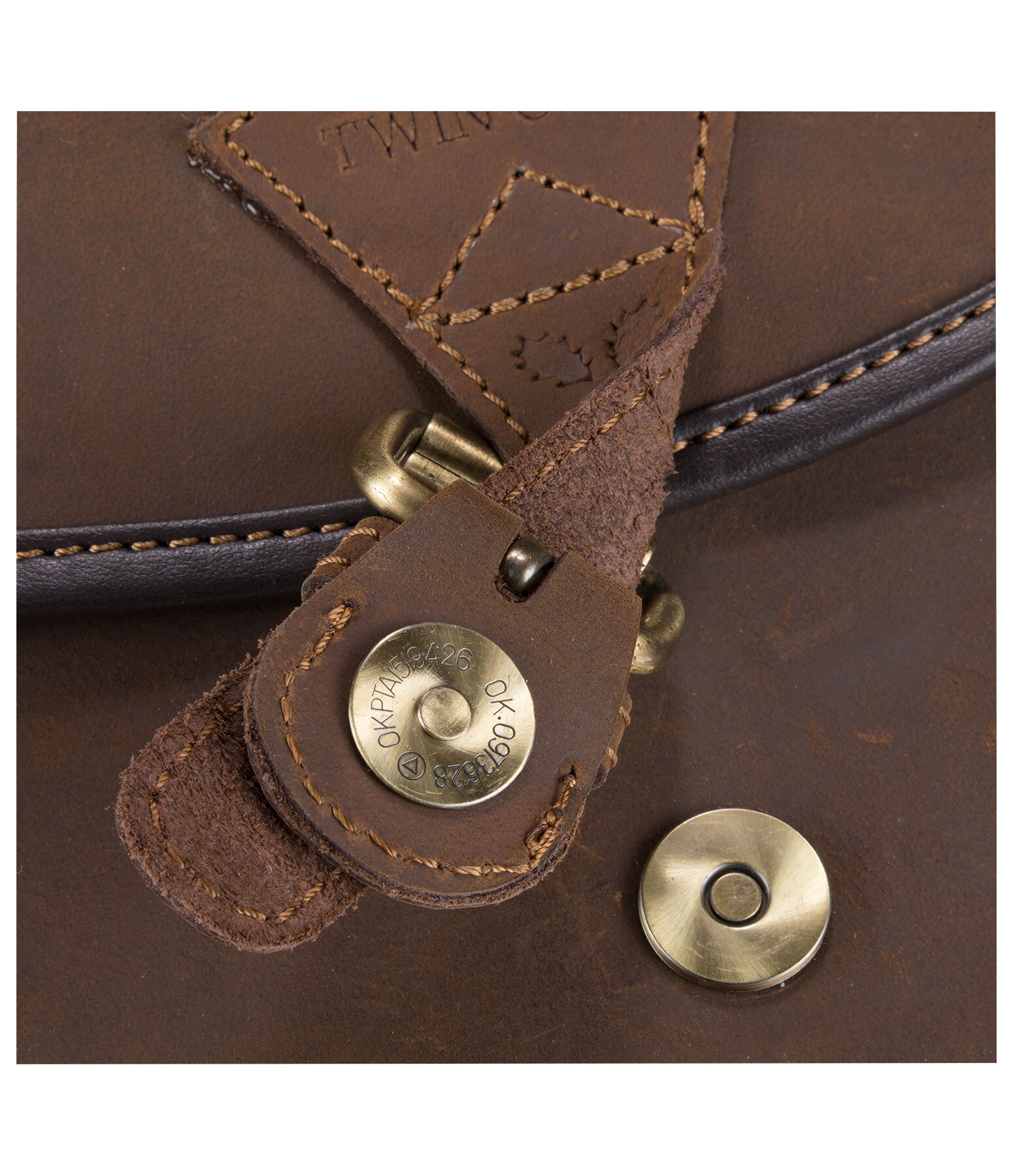 Echtleder-Fork-Packtasche Himalaya