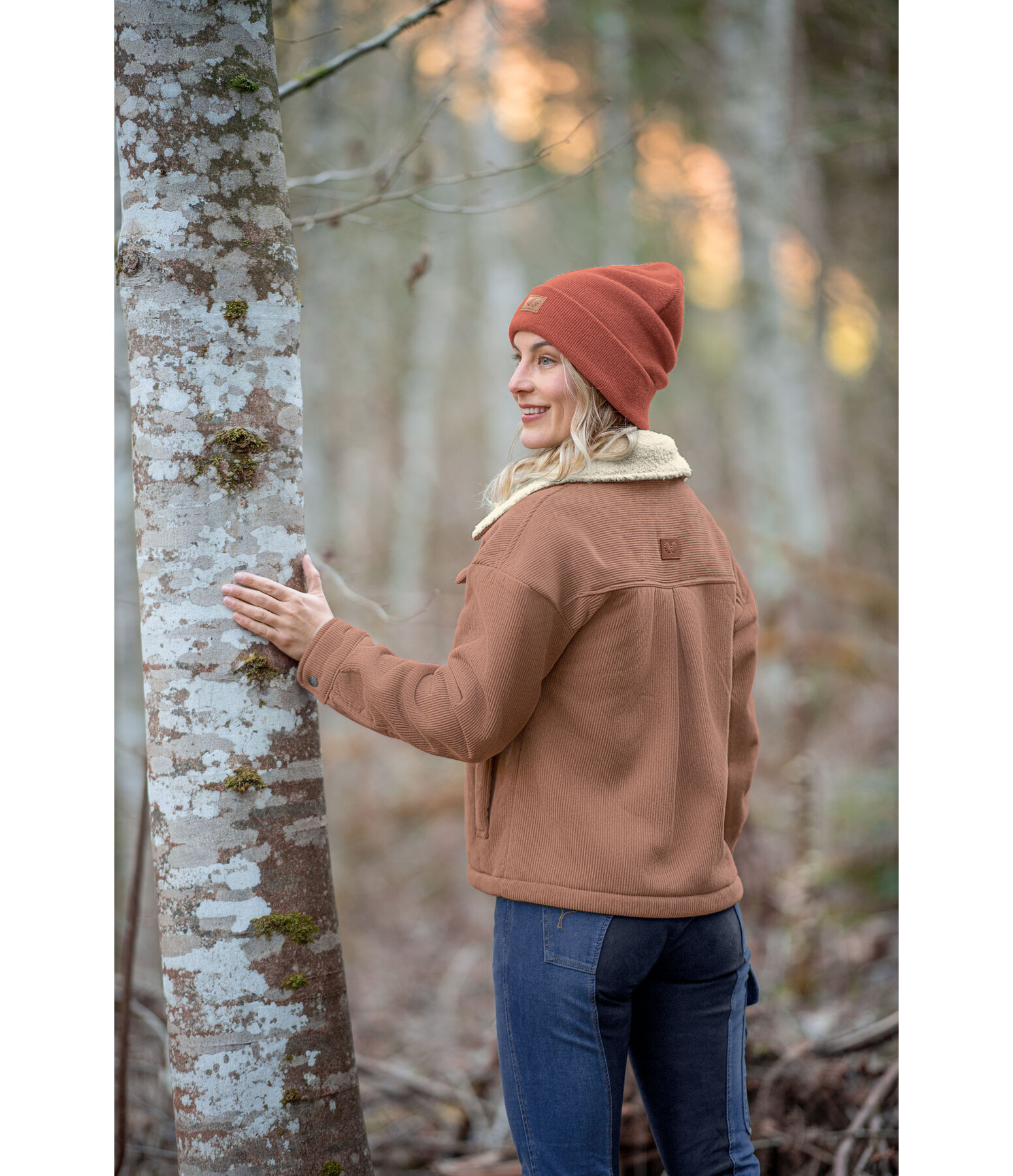 Winter-Cordjacke Red Rocks
