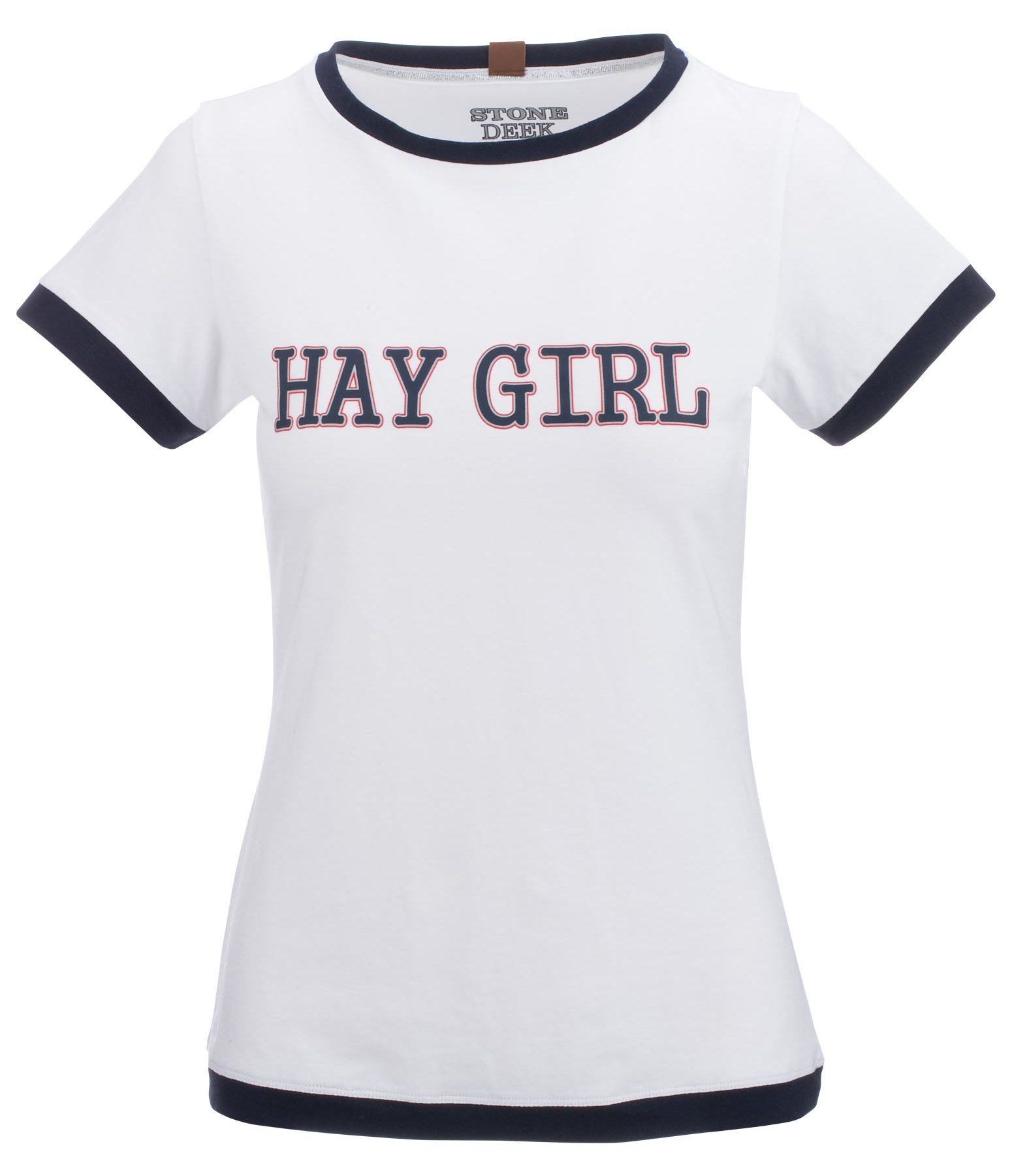 Ladies T-Shirt Hay Girl