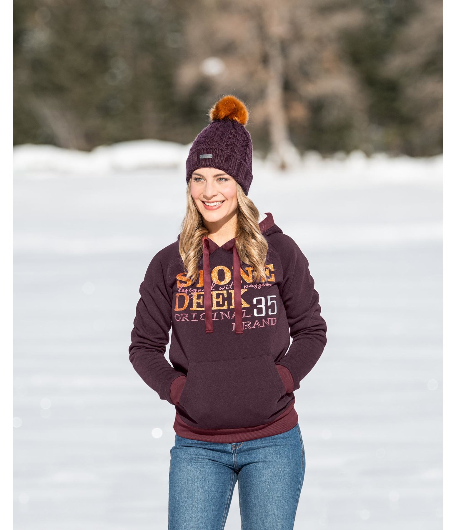 Ladies-Hoodie Charlie