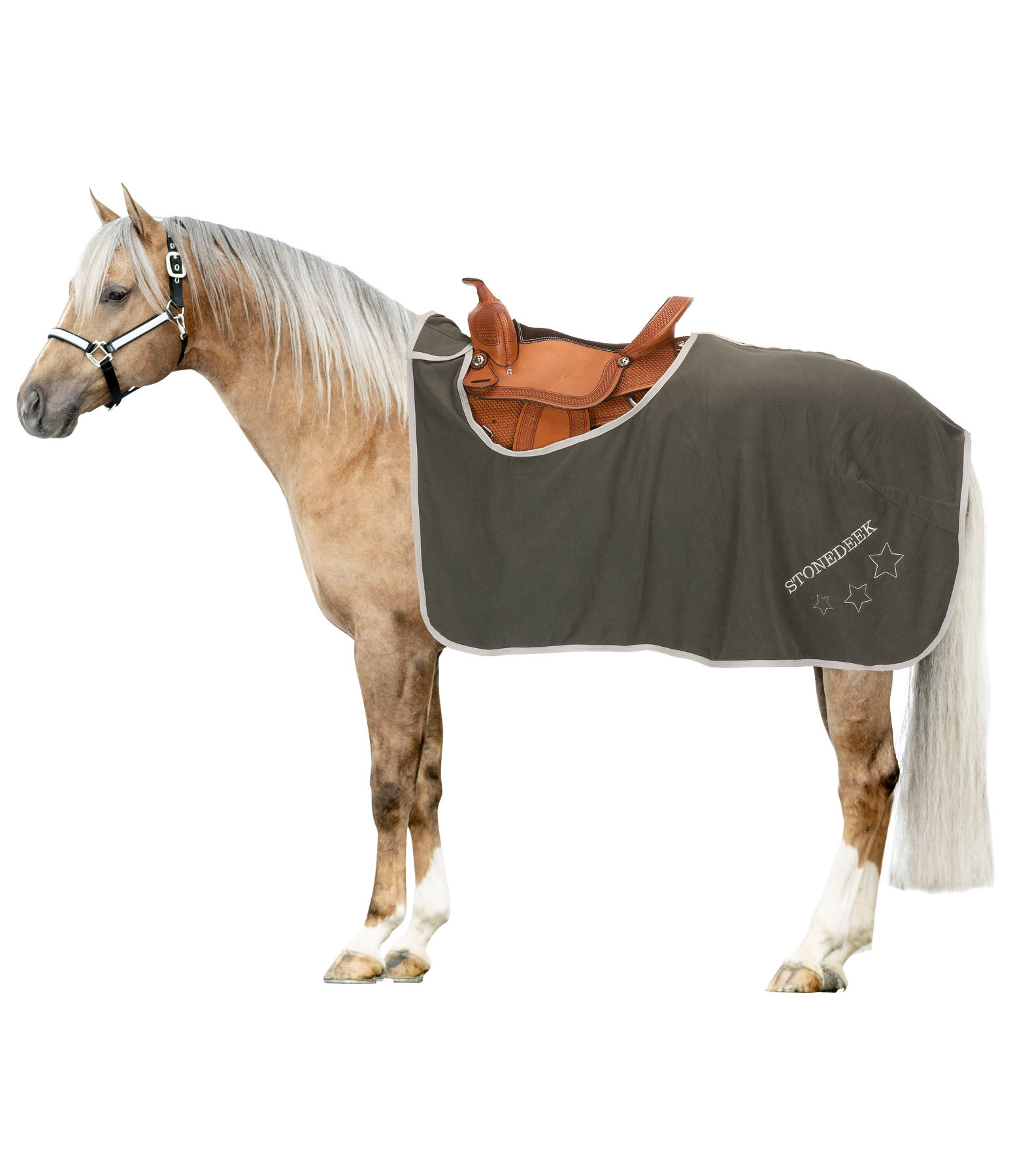 Fleece-Ausreitdecke Stella