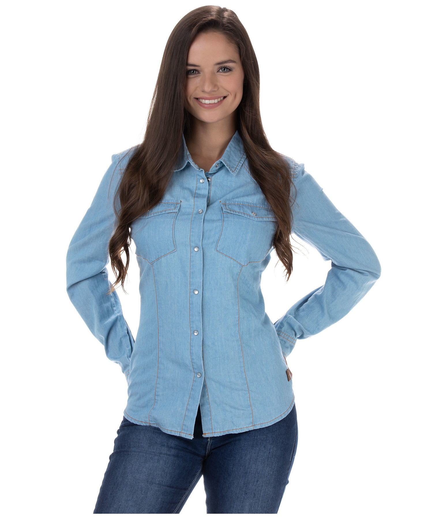 Ladies-Jeansbluse Amanda