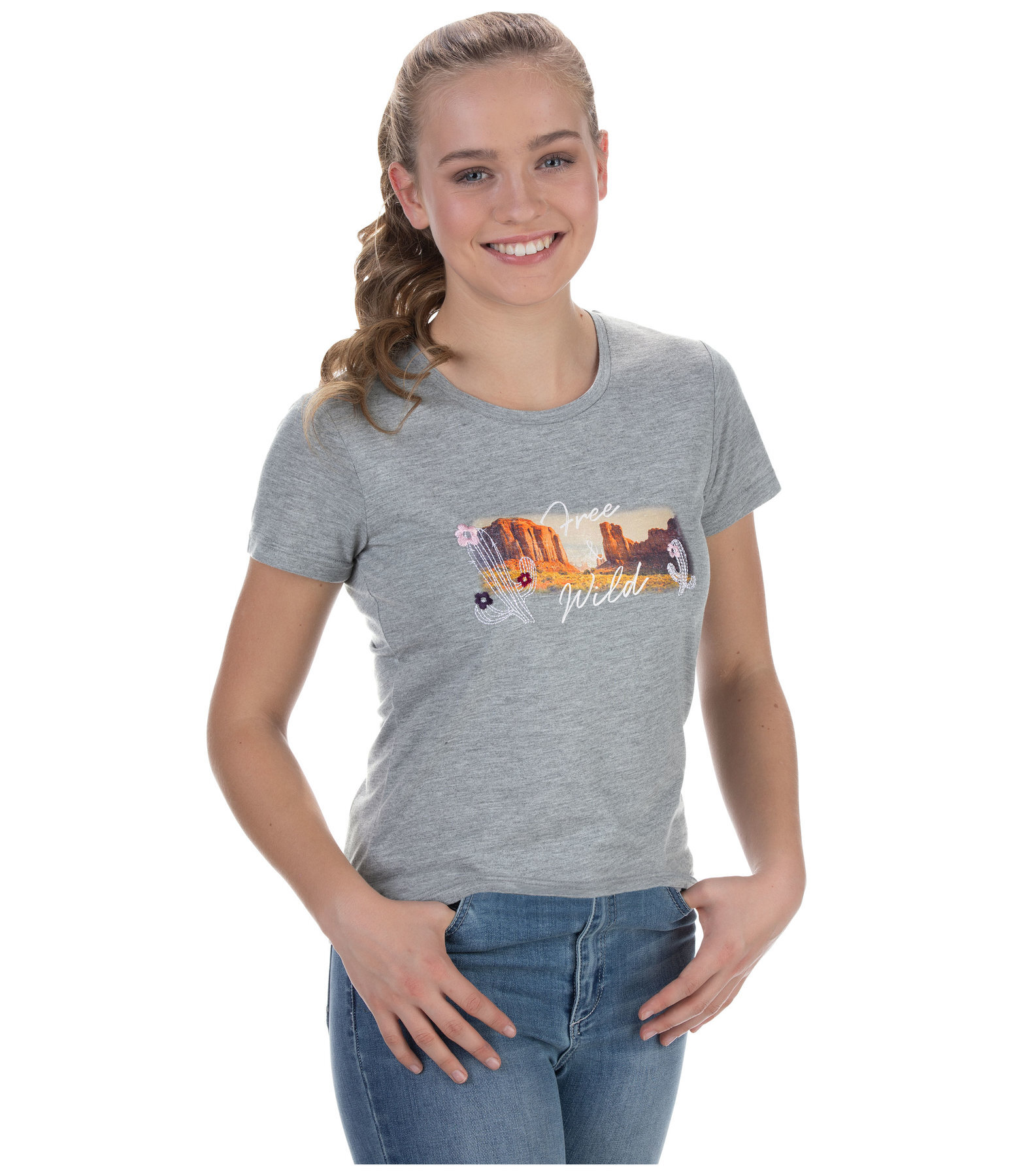 Kids-T-Shirt Wild & Free