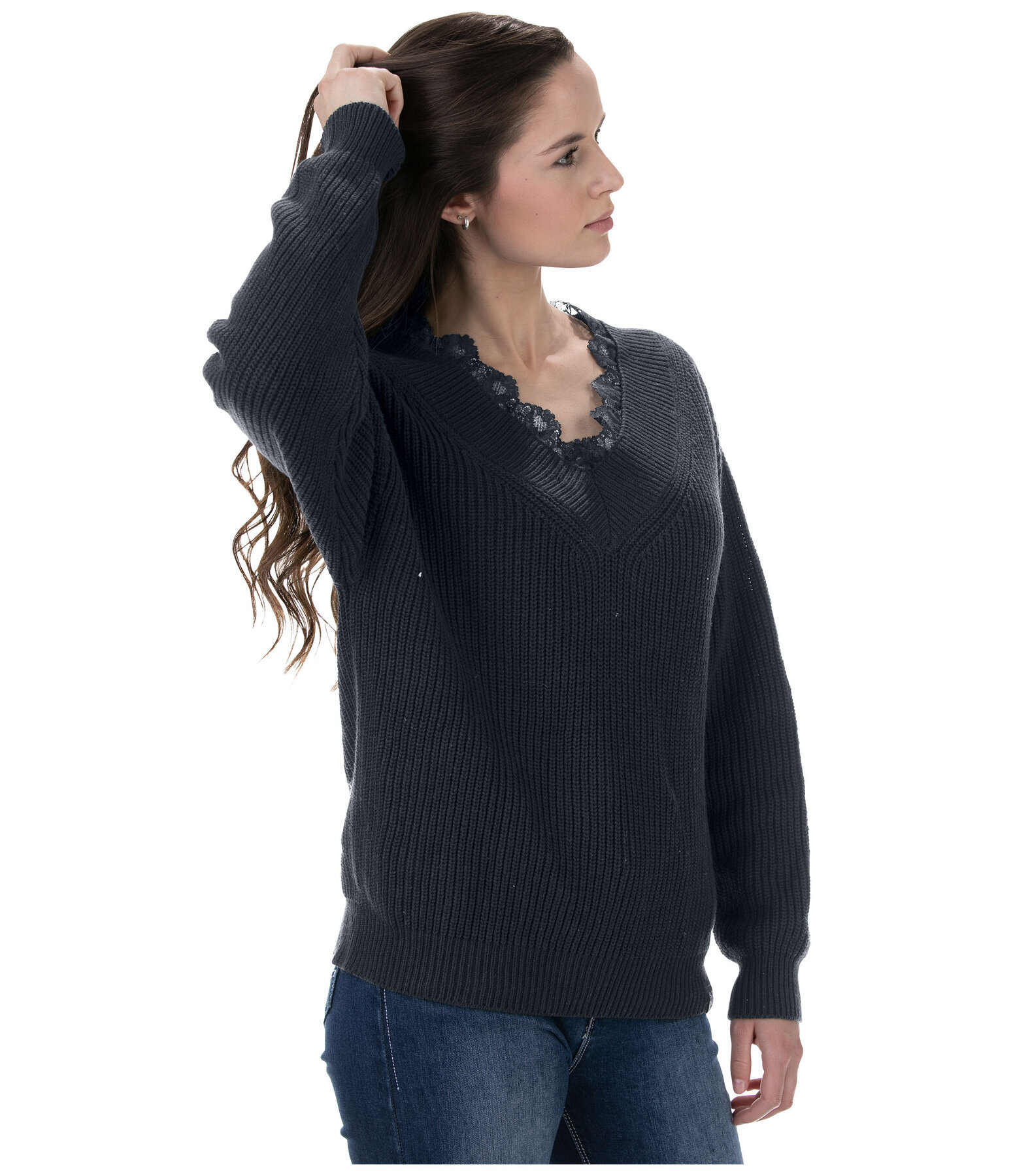 Strickpullover Lace