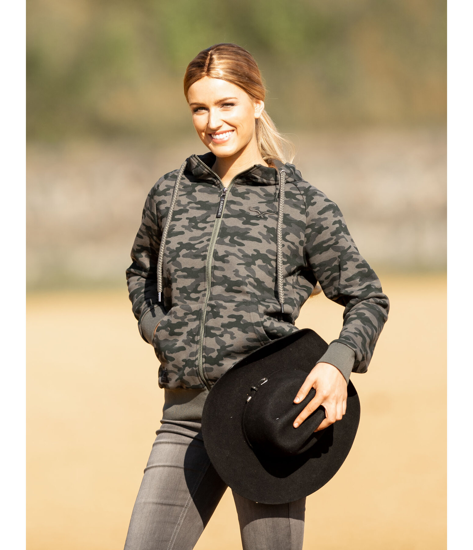 Sweatjacke Redcliff