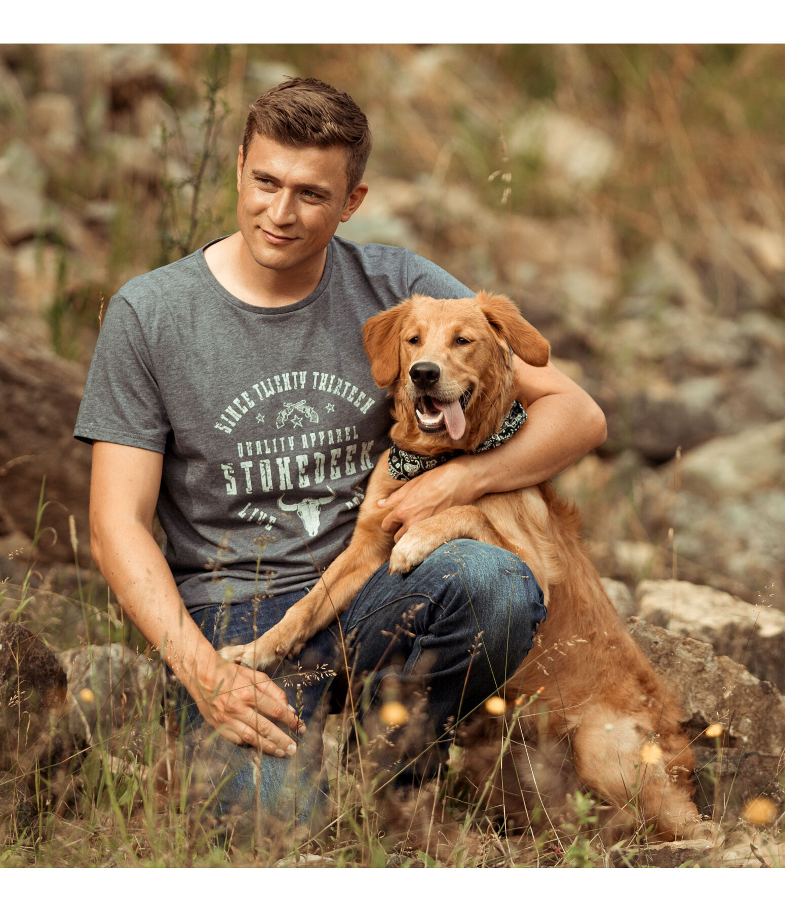 Herren-T-Shirt Hudson