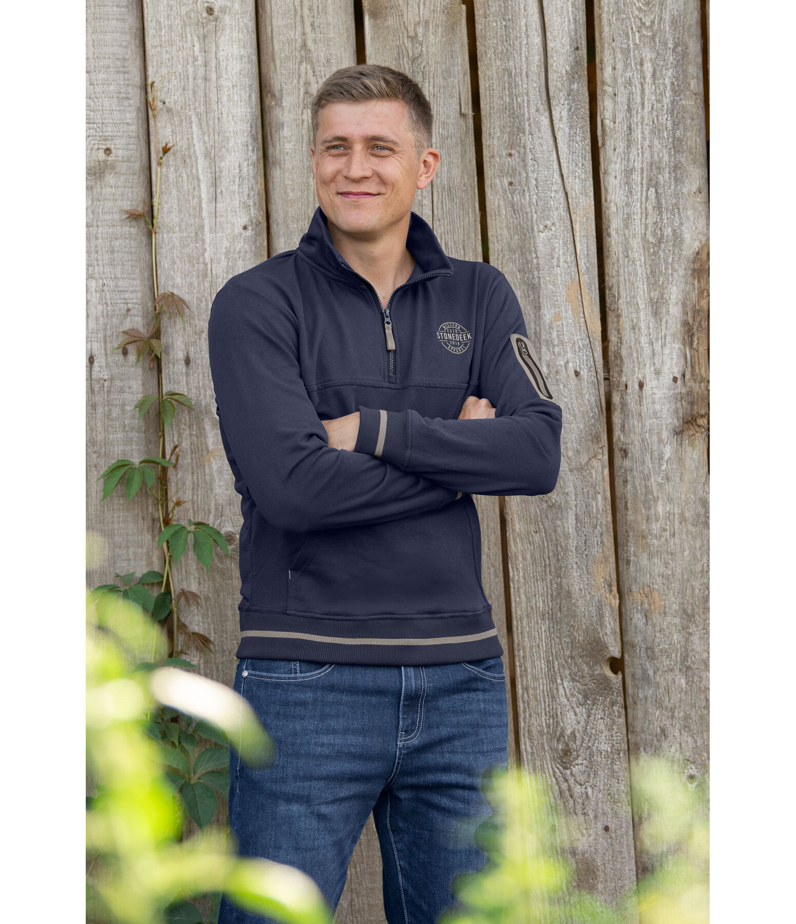 Herren-Zip-Sweater Zach