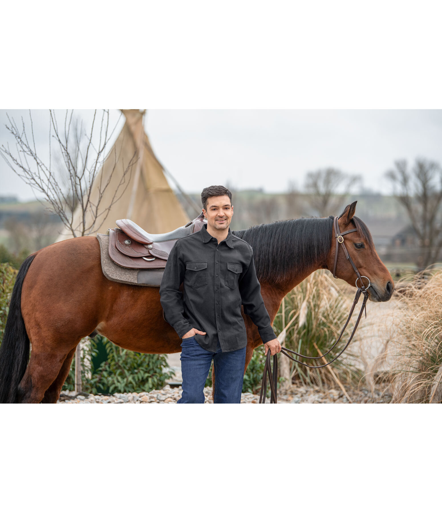 Herren-Flanellhemd Logan