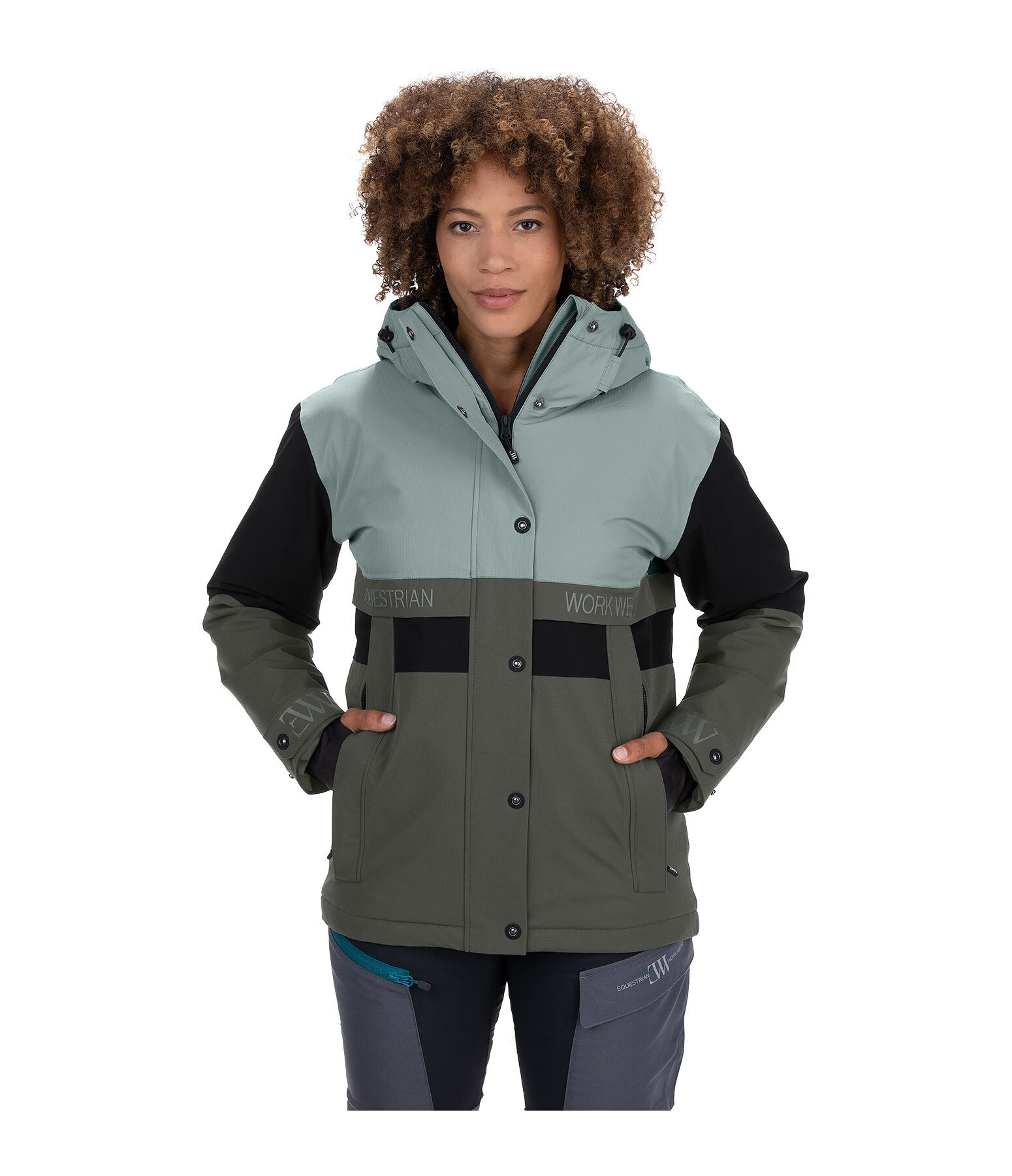 Outdoor-Kapuzen-Winterjacke