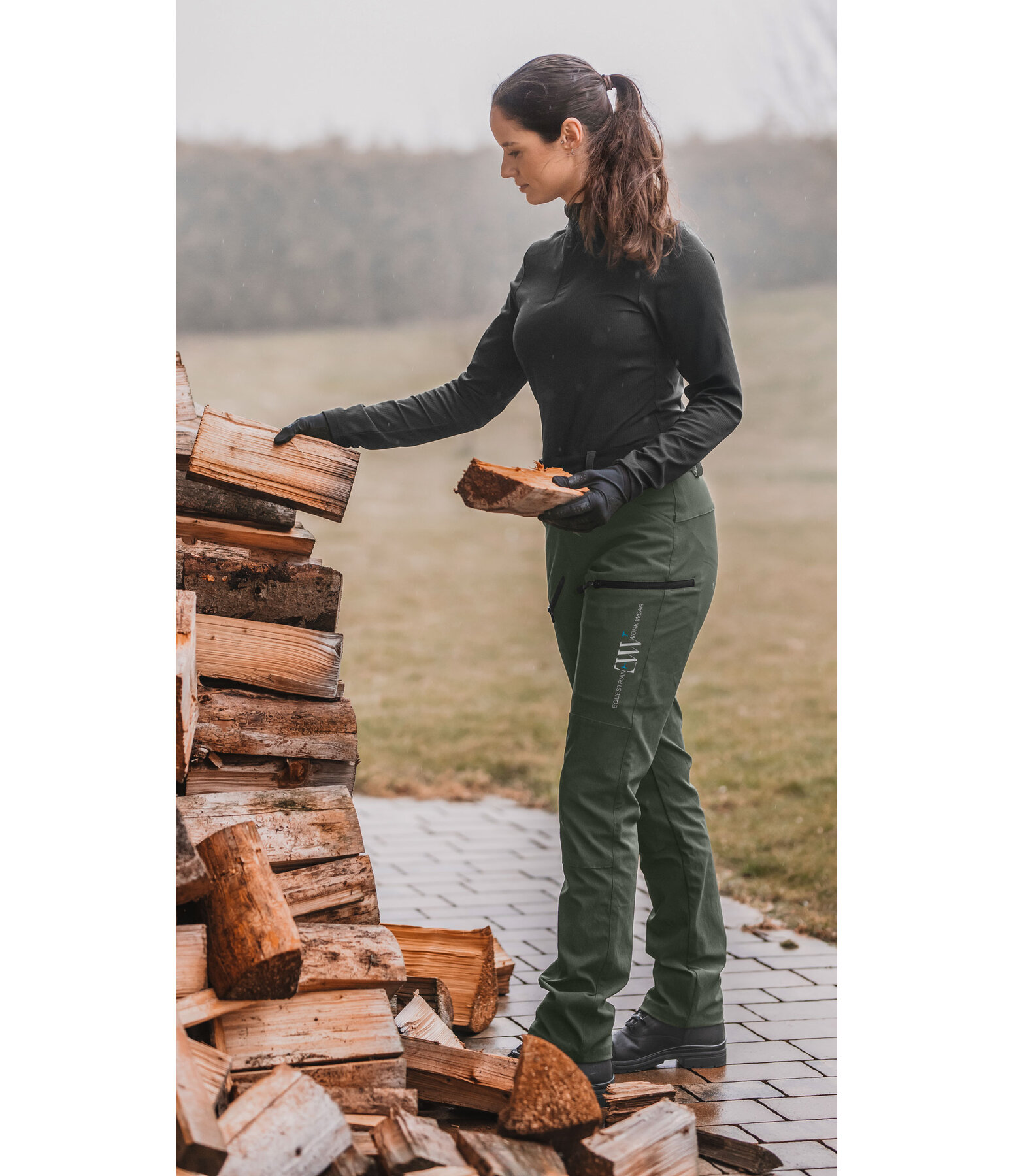 Ganzjahres-Stretch-Outdoorhose