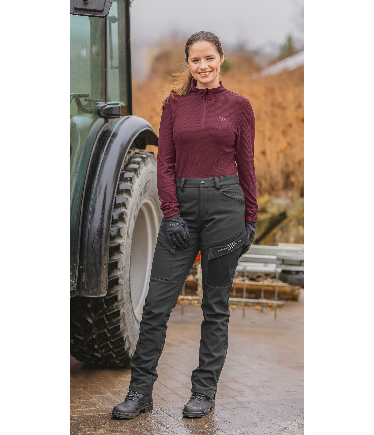 Winter-Softshell-Outdoorhose