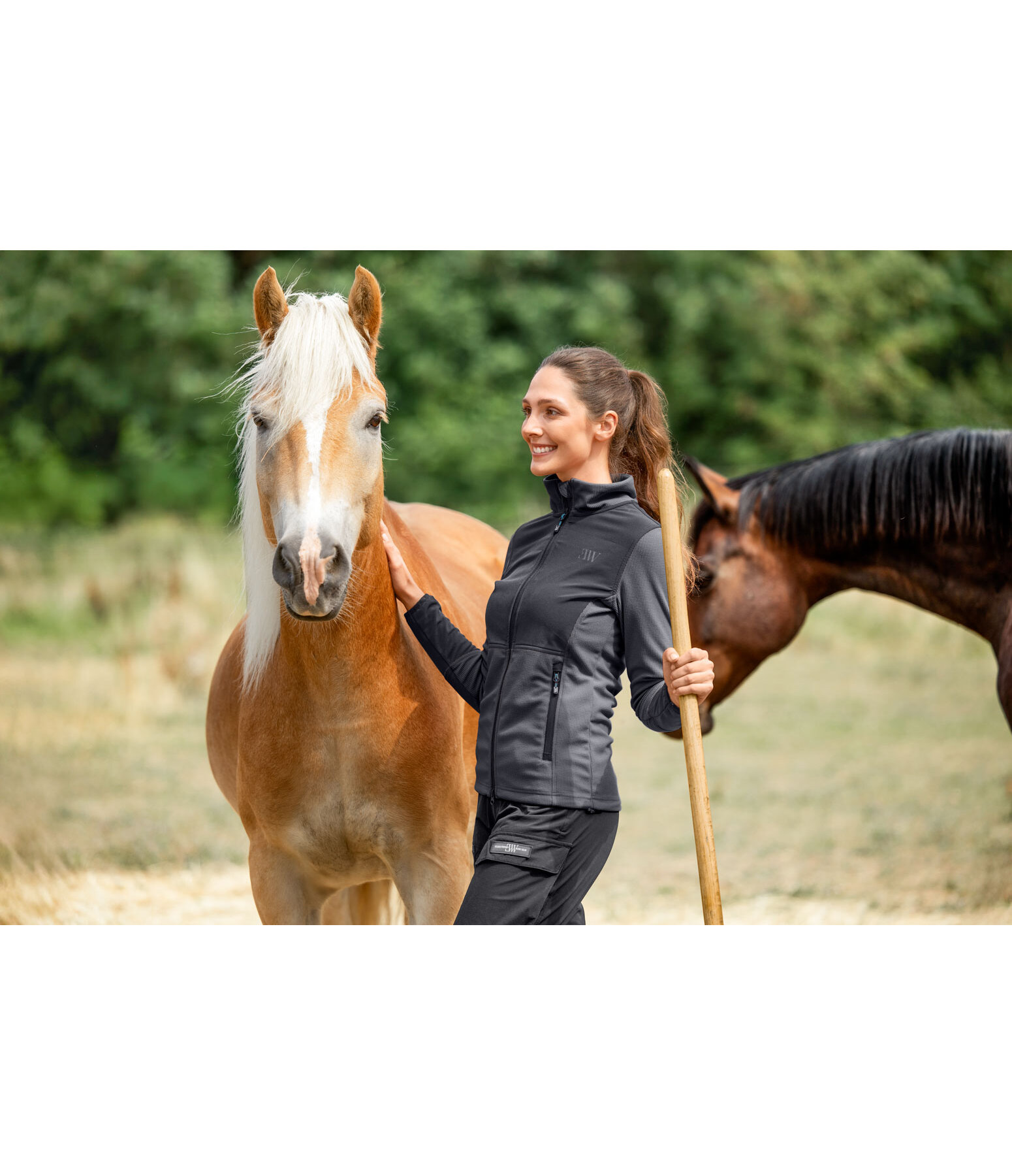 Hybrid-Fleecejacke Waffle