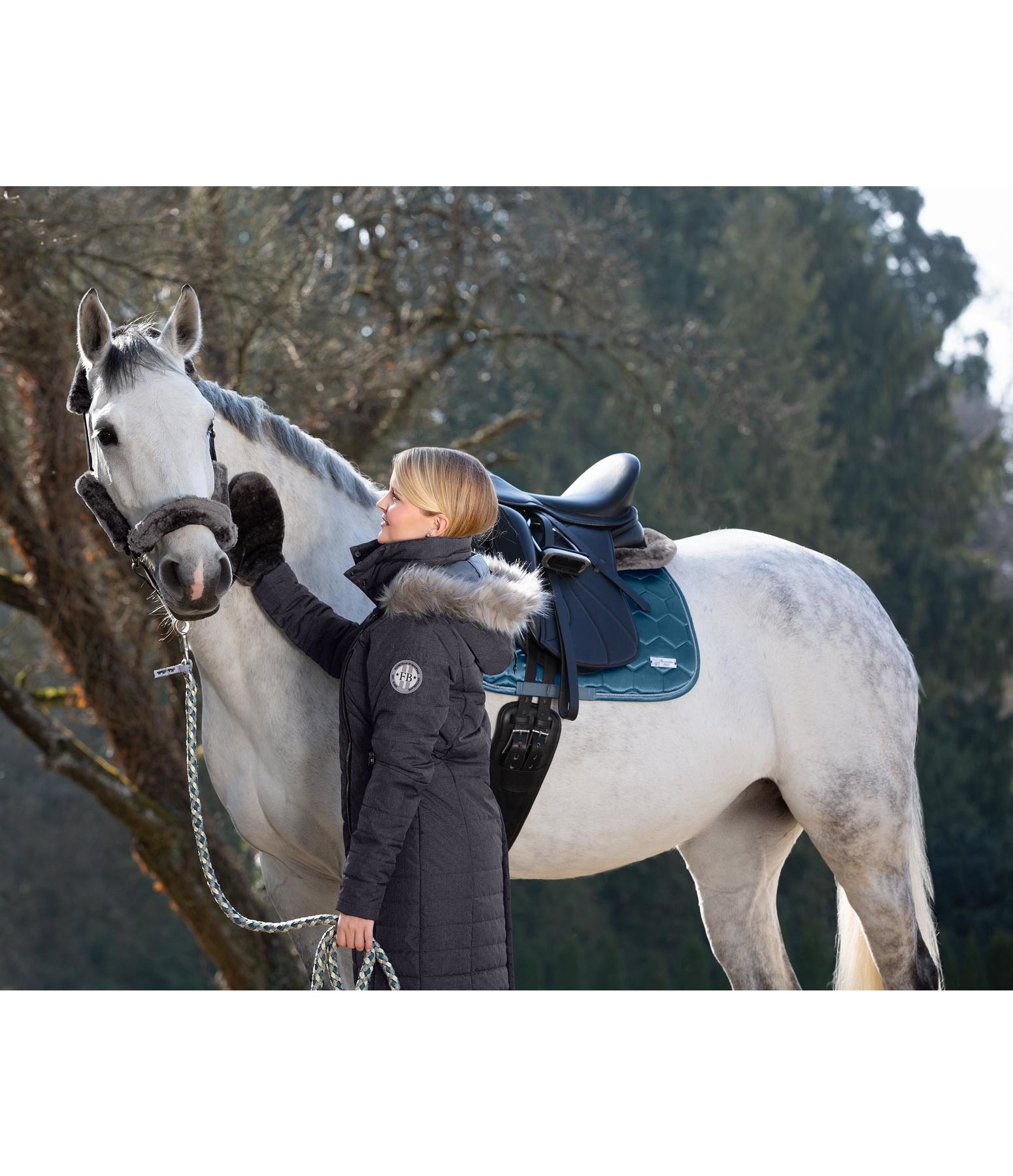 Teddyfleece Halfter Set
