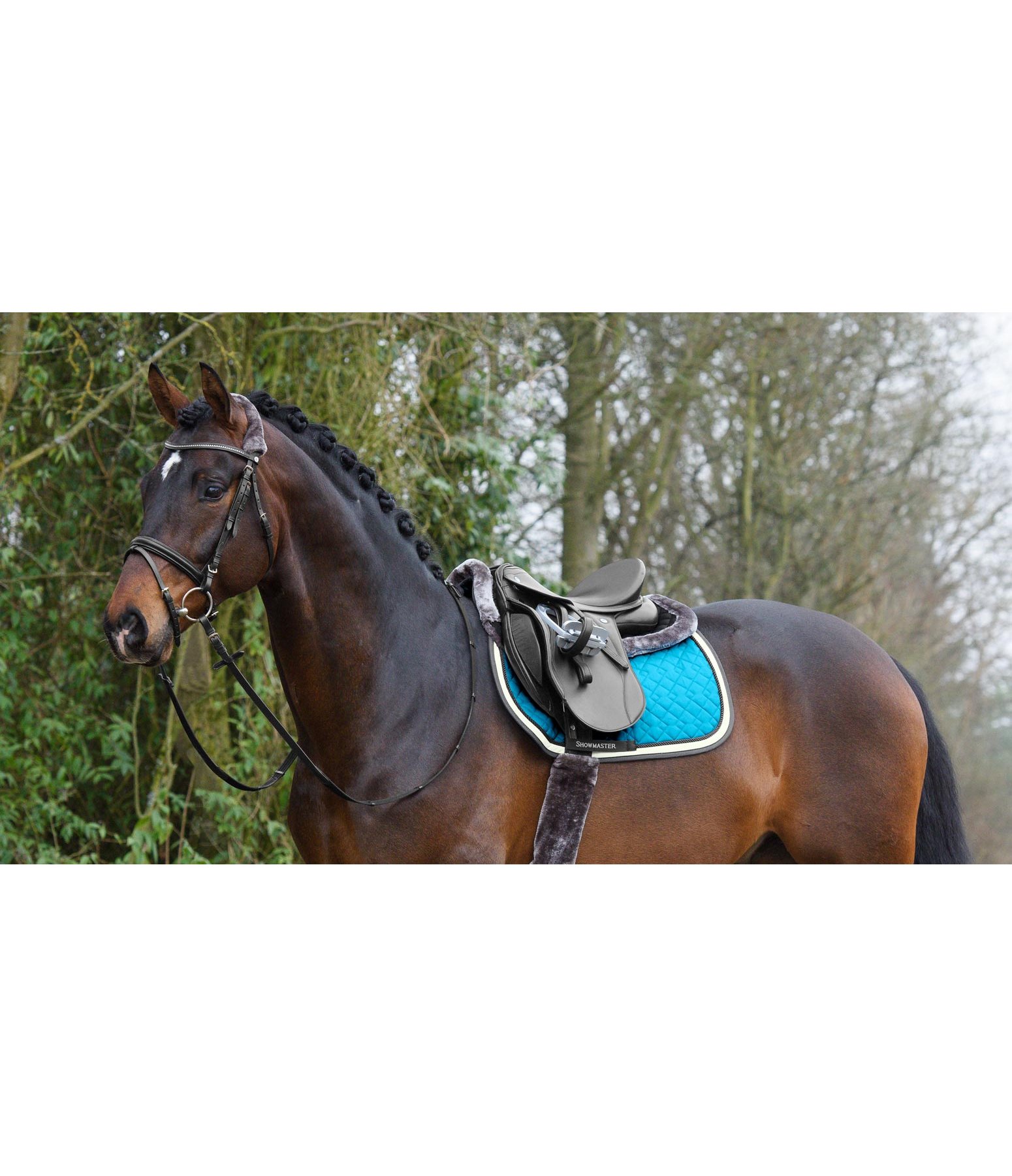 Teddyfleece Sattelpad