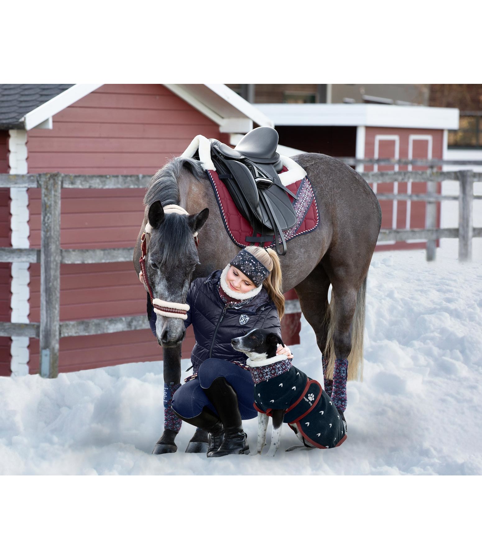 Teddyfleece-Schabracke Lovely Norway