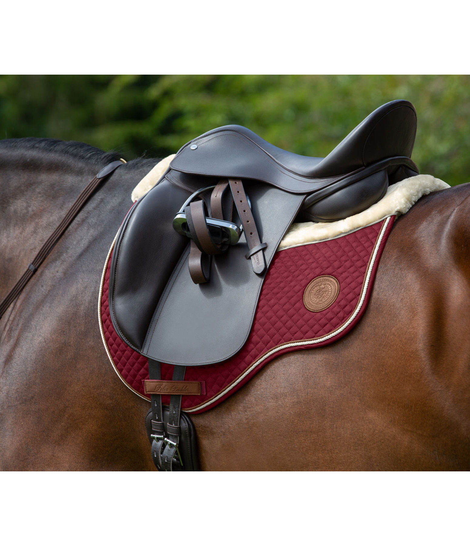 Teddyfleece-Schabracke Timeless Elegance
