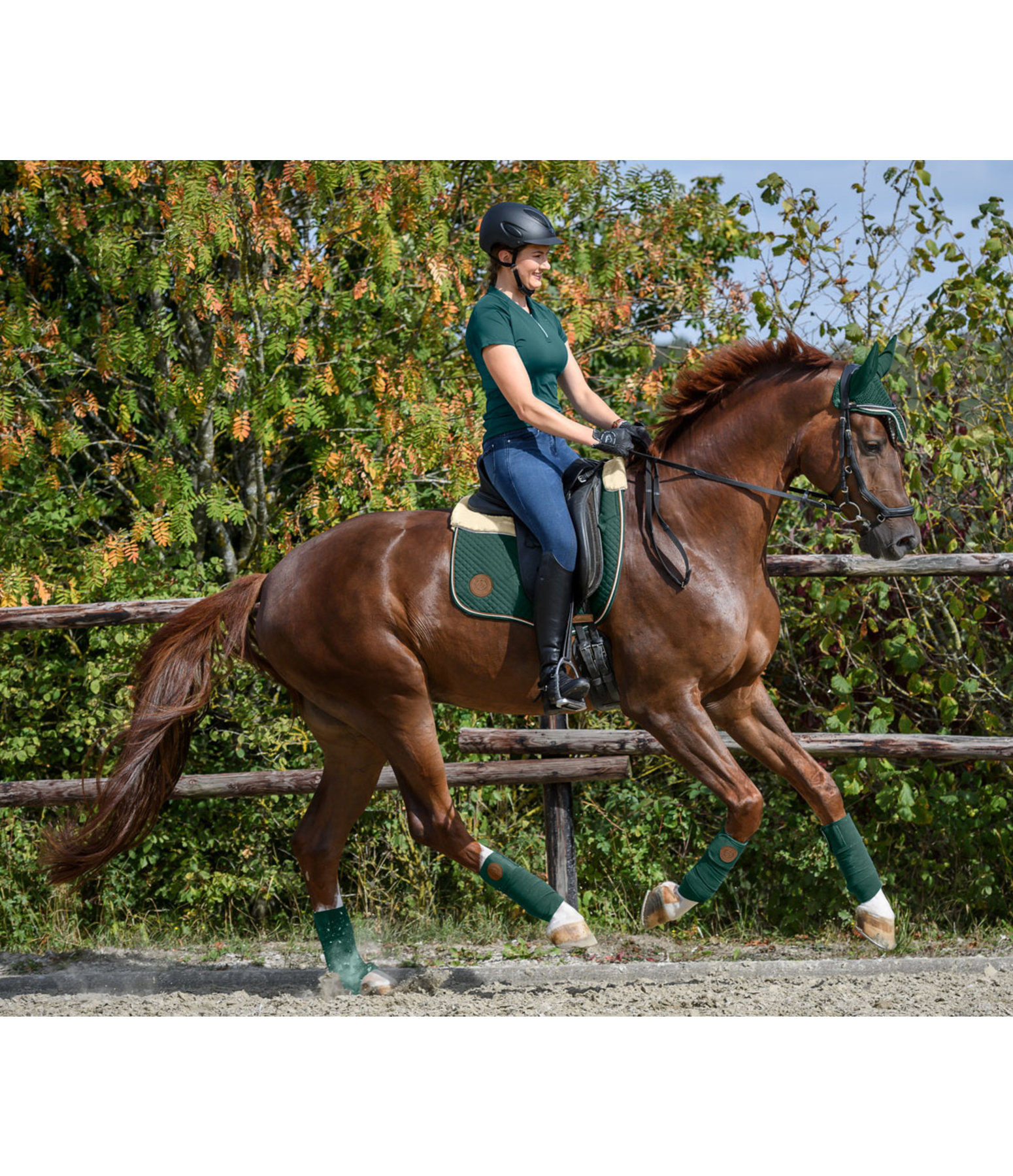 Teddyfleece-Schabracke Timeless Elegance