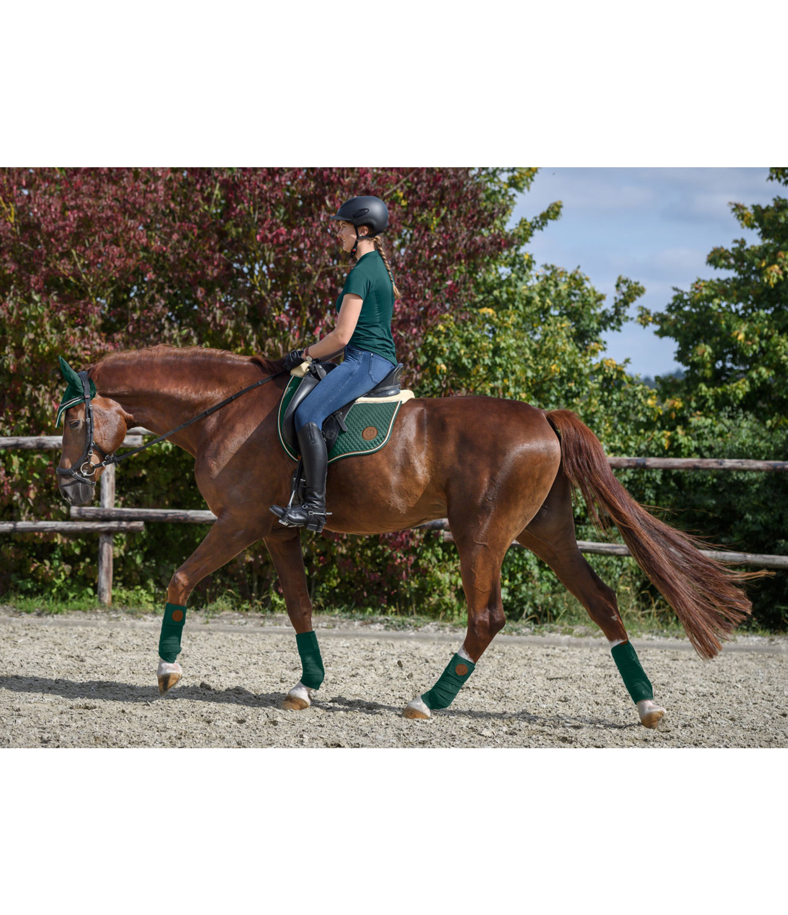 Teddyfleece-Schabracke Timeless Elegance