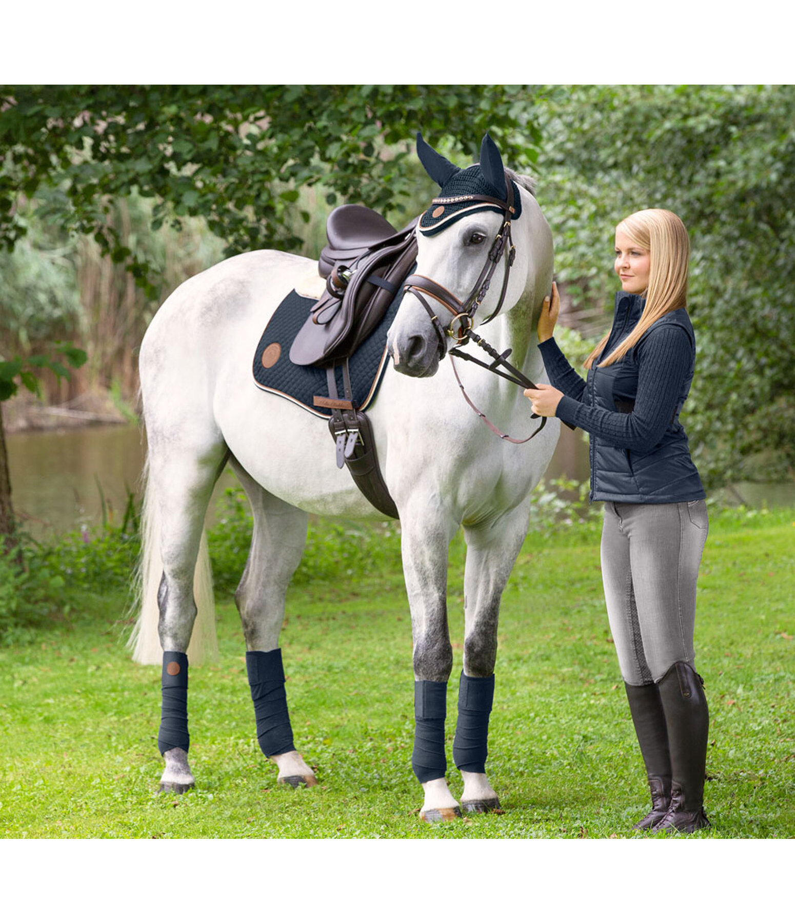 Teddyfleece-Schabracke Timeless Elegance