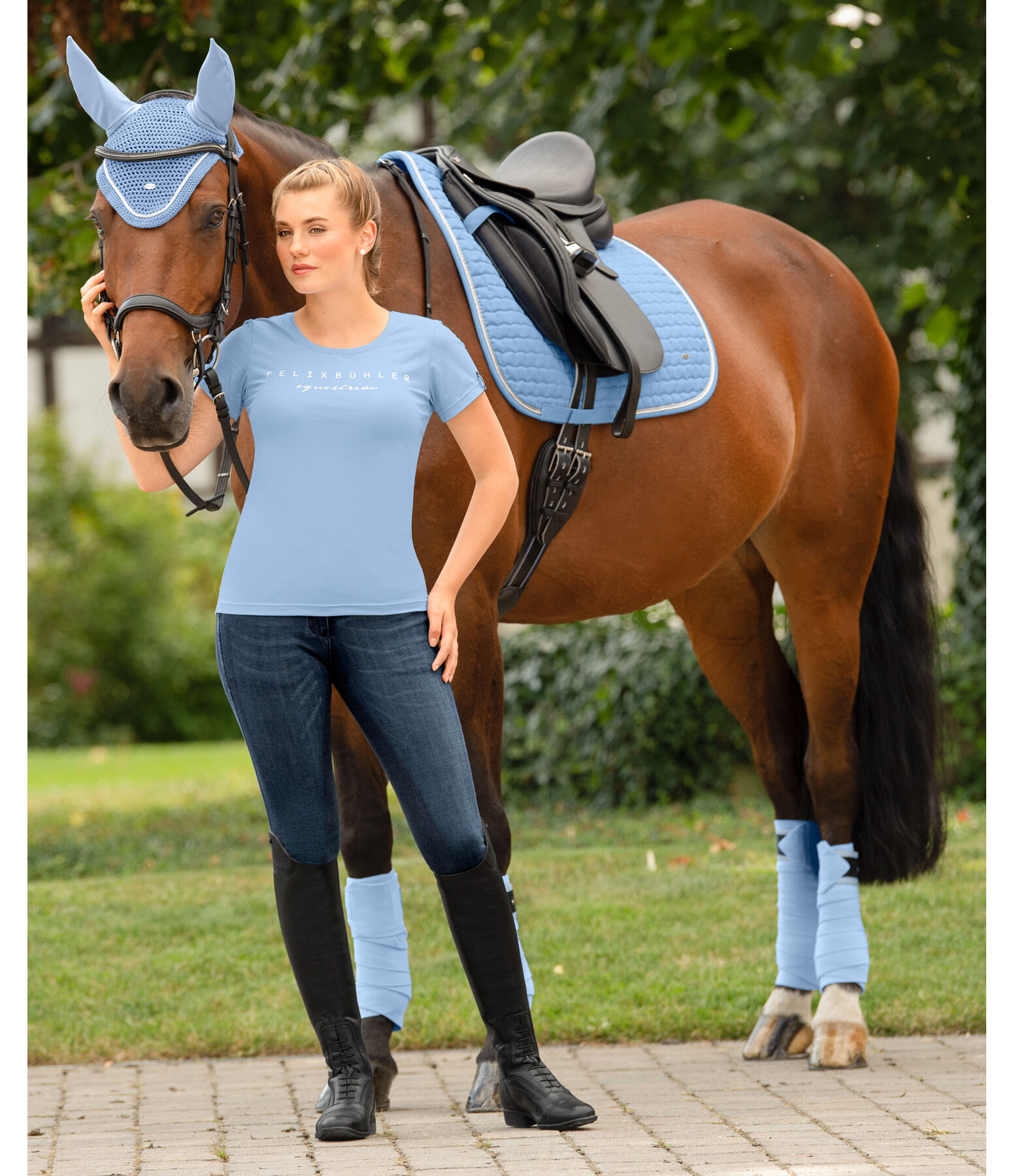 Baumwoll-Schabracke Basic Deluxe