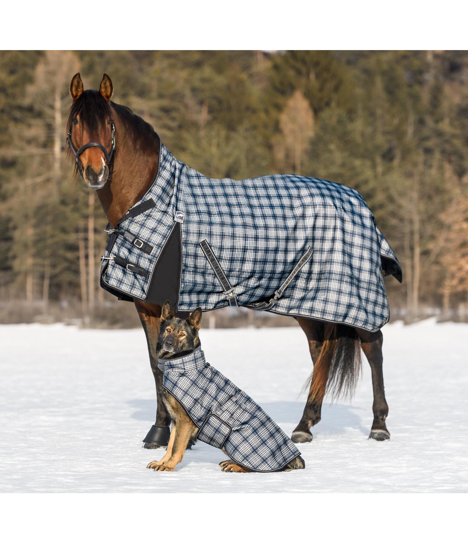 Hunde Wintermantel Pepe mit Fleecekragen, 60 g