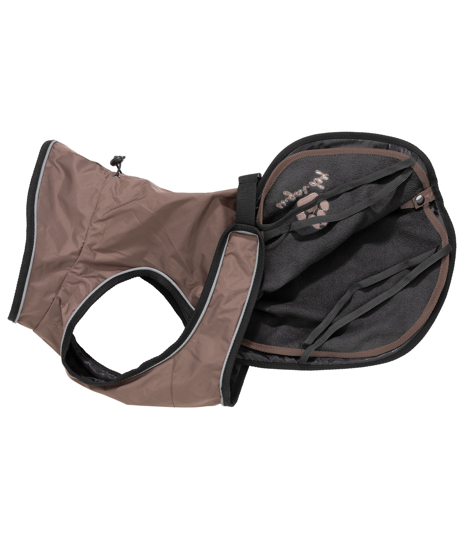 Hunde Regenmantel Eldoro II mit Fleeceinnenfutter, 0 g