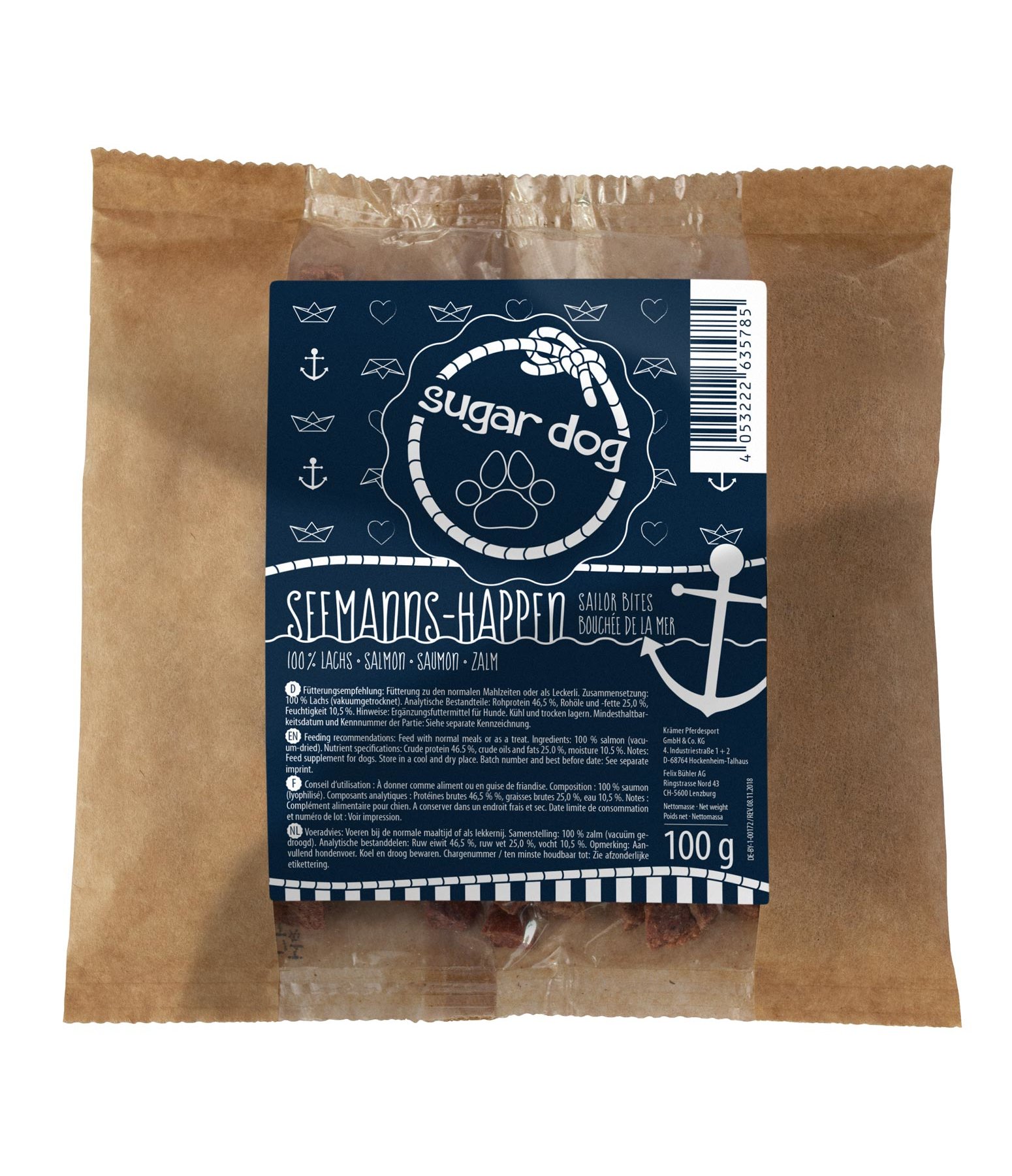 Seemanns-Happen, 100 % Lachs