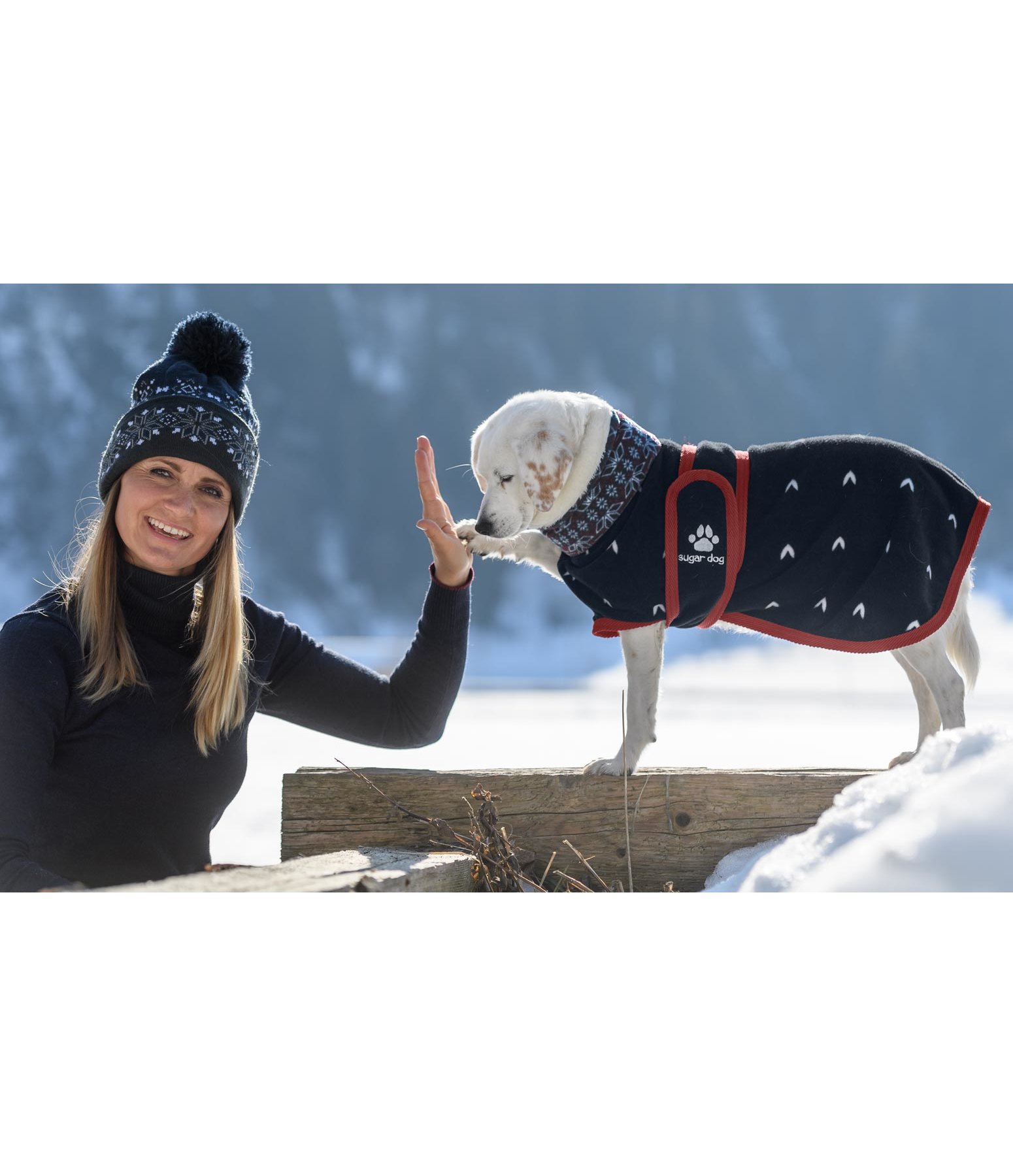 Fleece-Hundemantel Lovely Norway