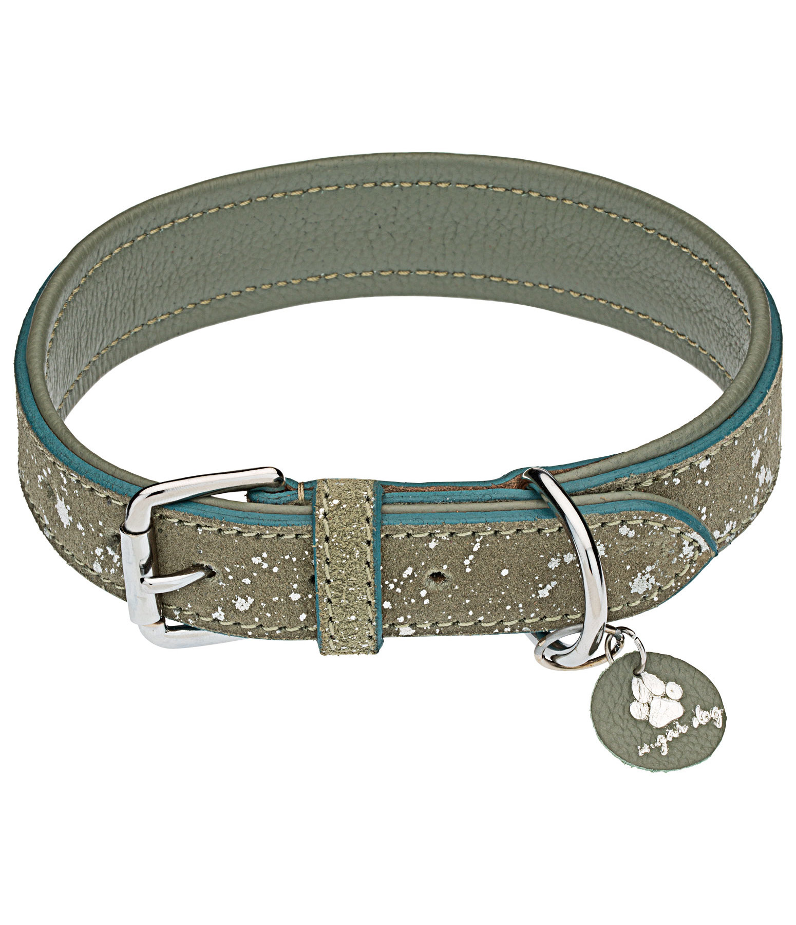 Leder-Hundehalsband Mystic Vibes