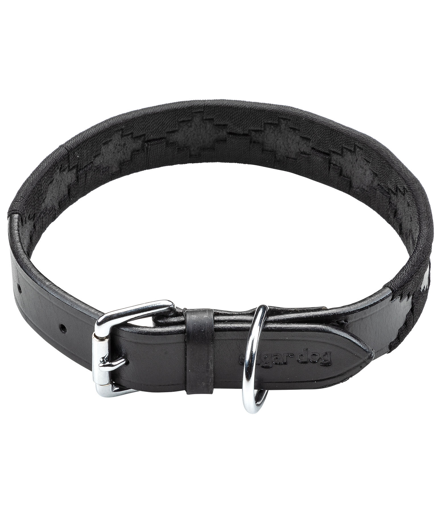 Set: Leder-Hundehalsband und -leine Polo Sports