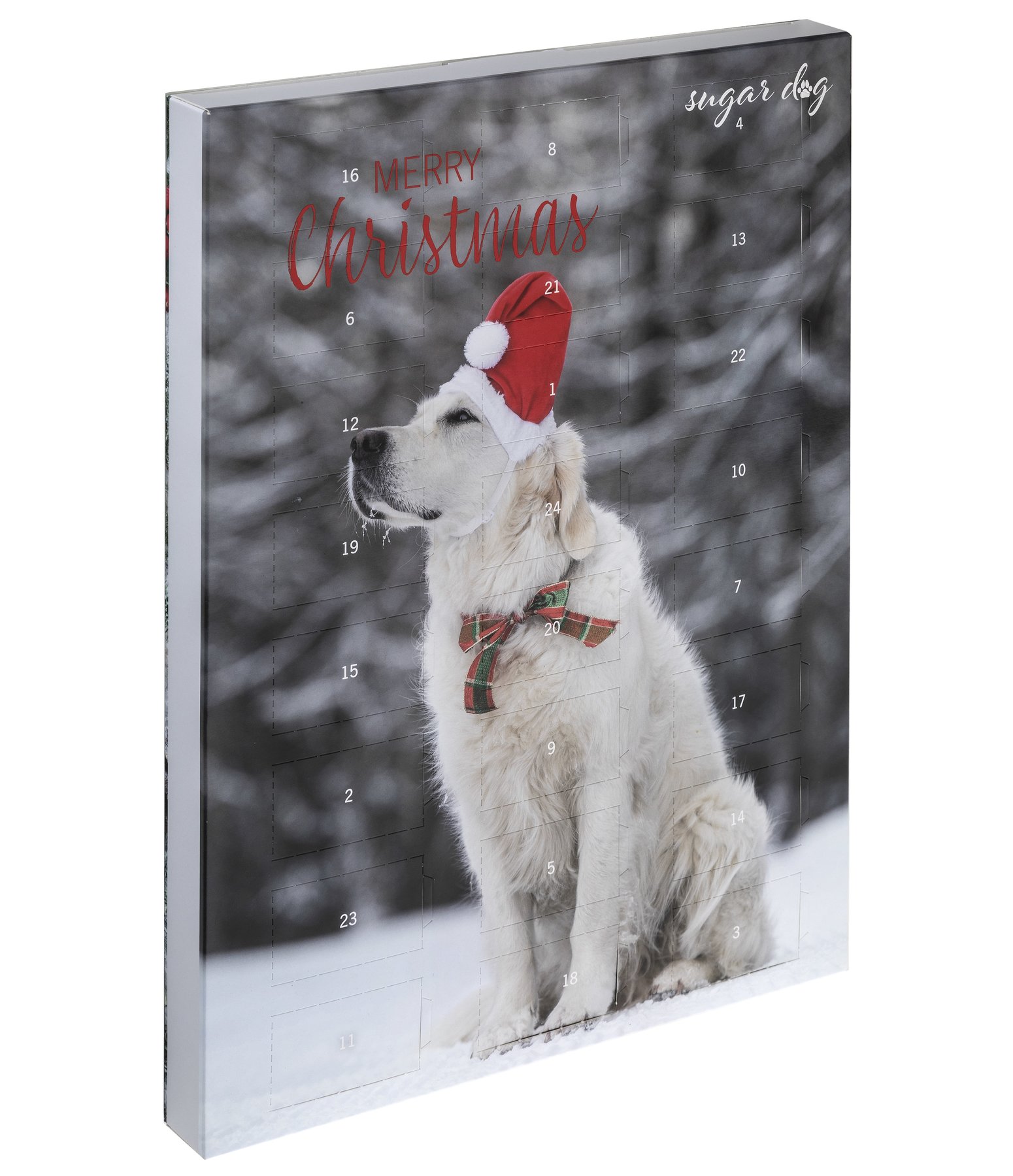 Hunde-Leckerli-Adventskalender Merry Christmas