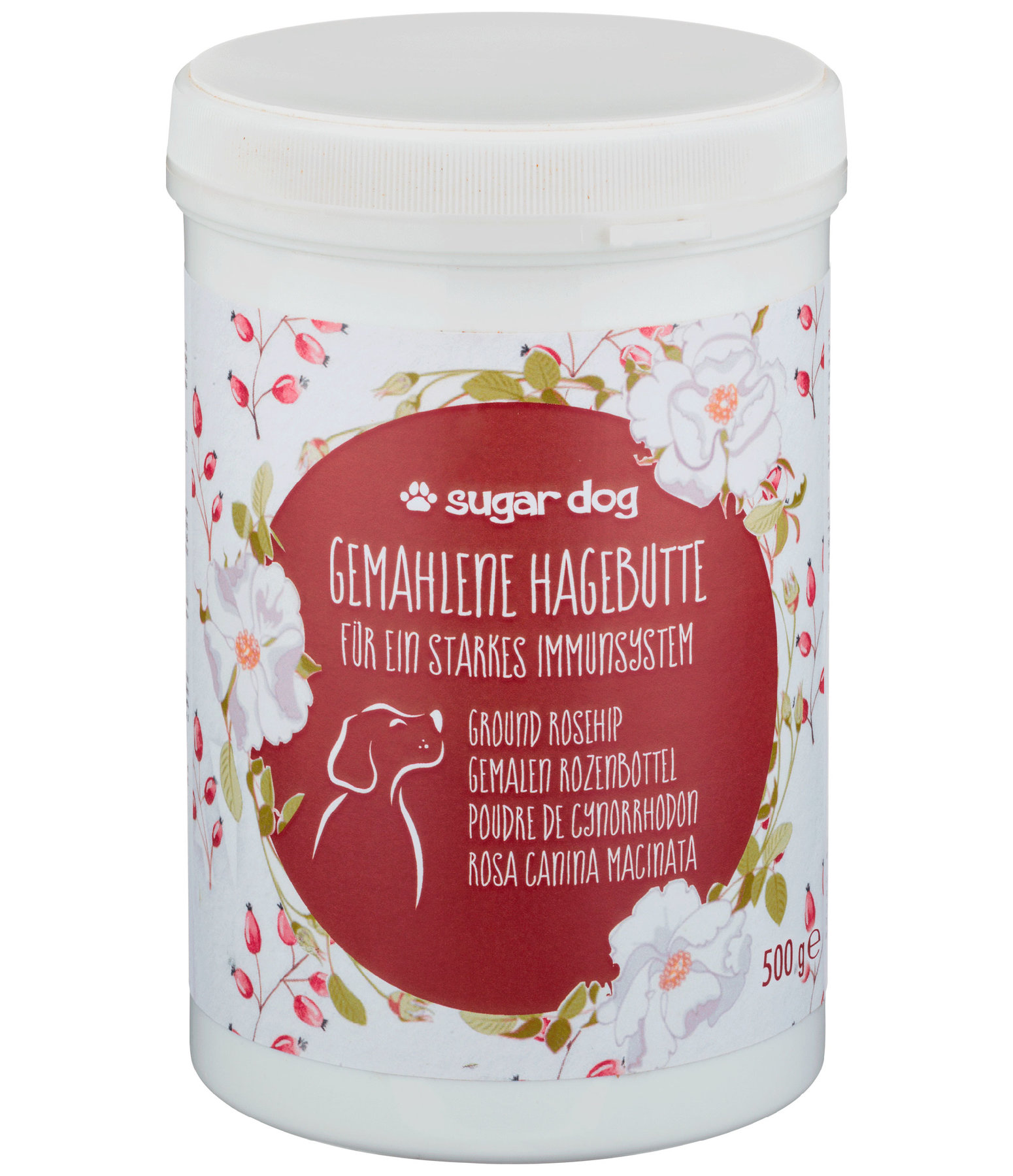 Gemahlene Hagebutte