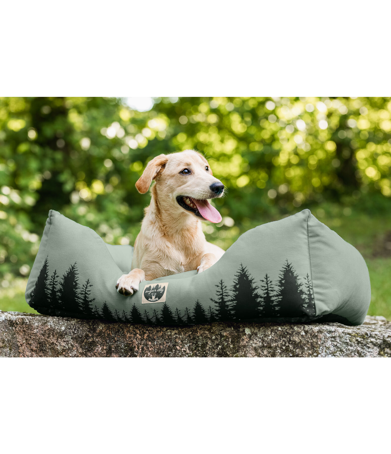 Canvas-Hundebett Adventure Seeker