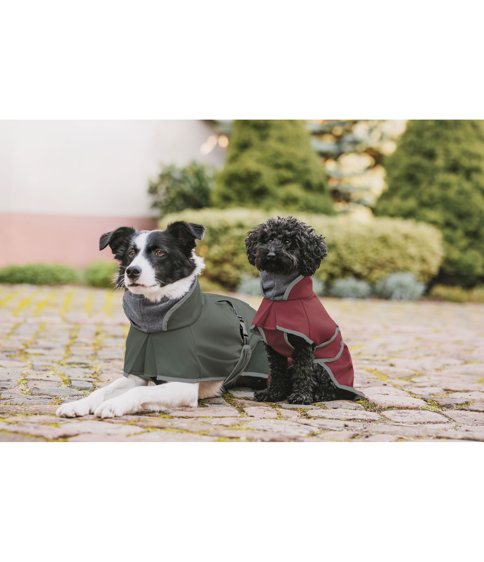 Softshell-Hundemantel mit Fleecekragen Frida