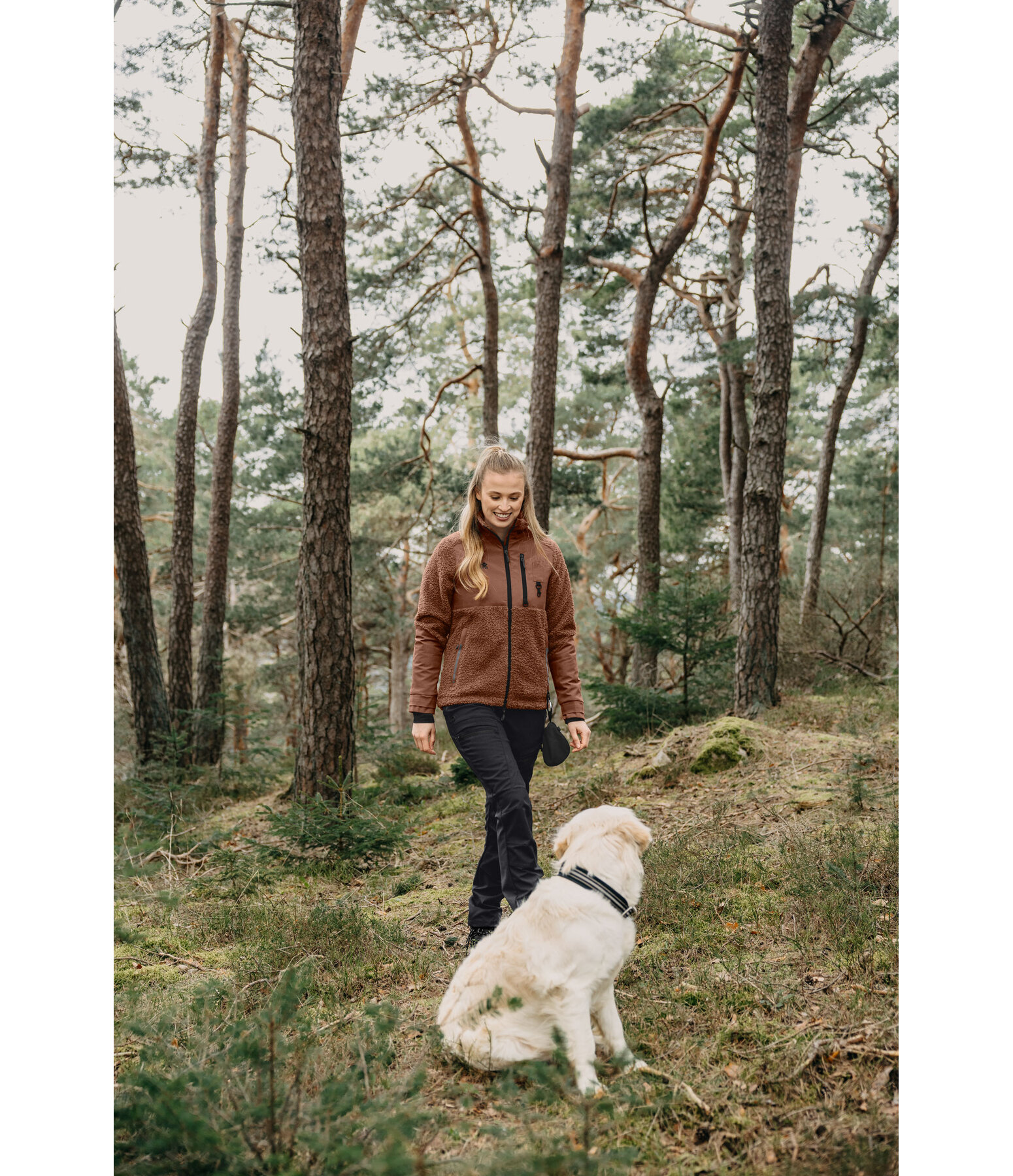 Teddy-Sherpa-Jacke Montara