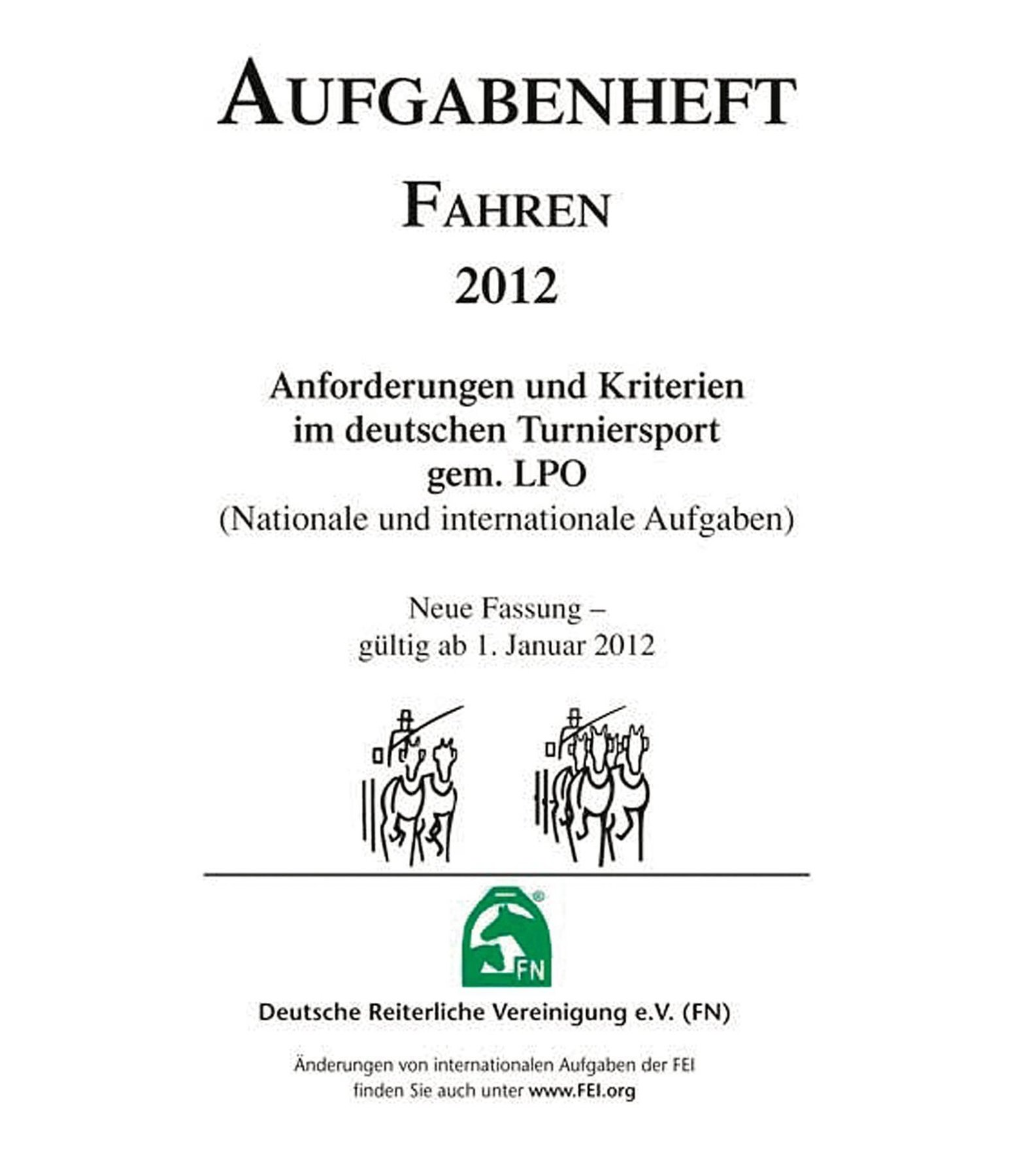 Aufgabenheft Fahren national und international ohne Ordner