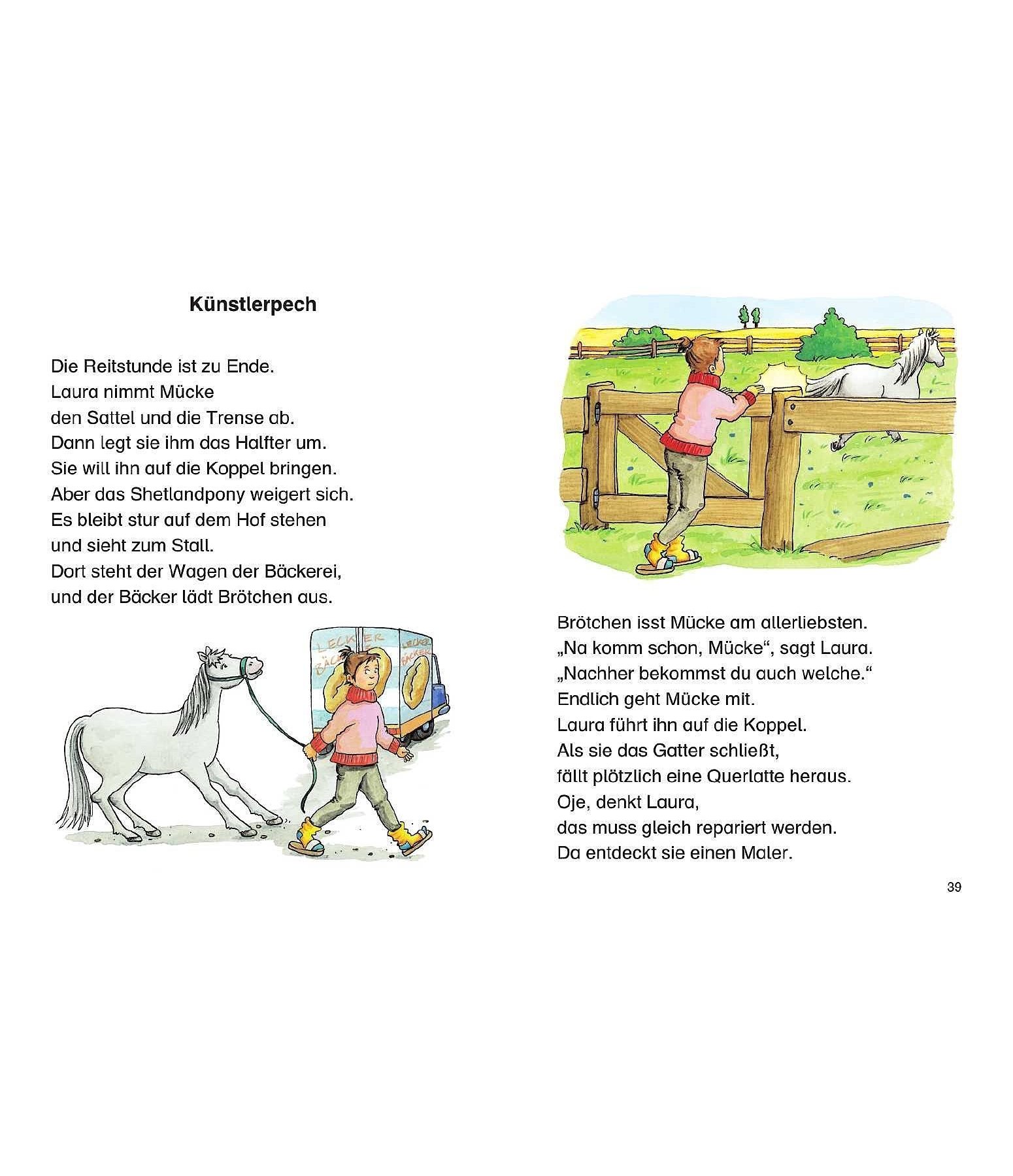 Schlaufuchs Lesespaß - Die Spur führt zur Pferdekoppel