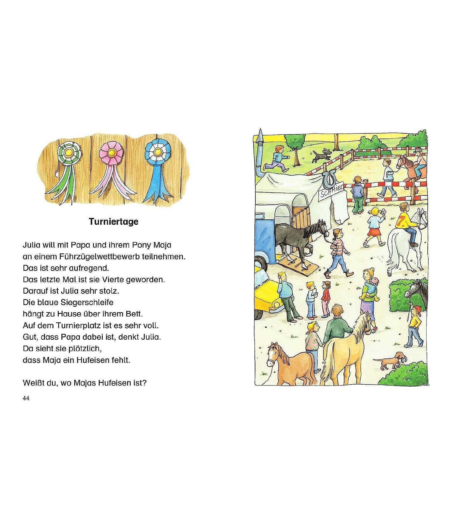 Schlaufuchs Lesespaß - Die Spur führt zur Pferdekoppel