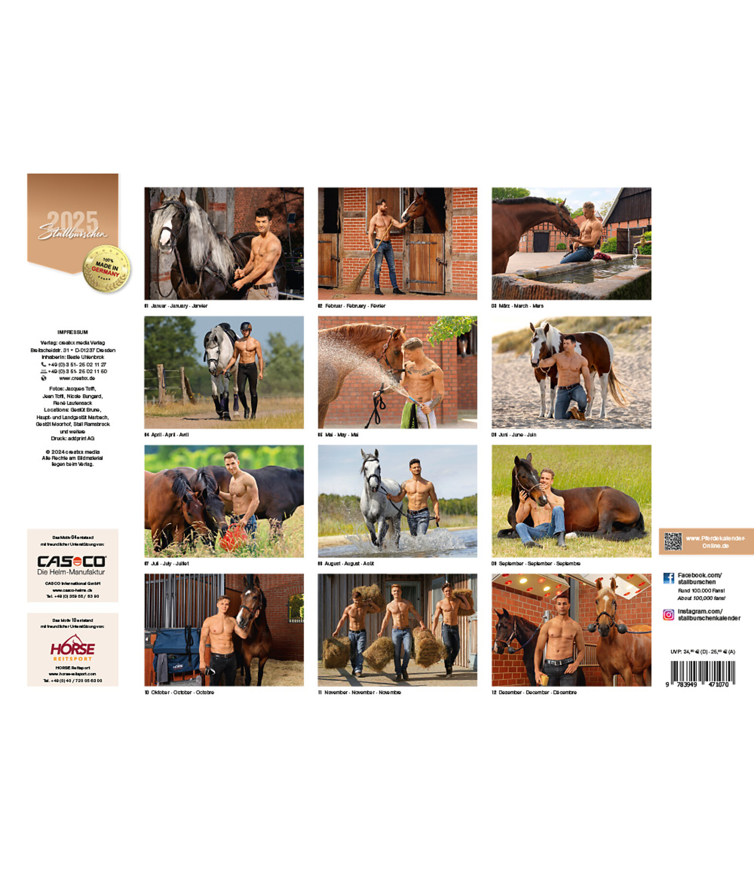 Stallburschen Kalender 2021