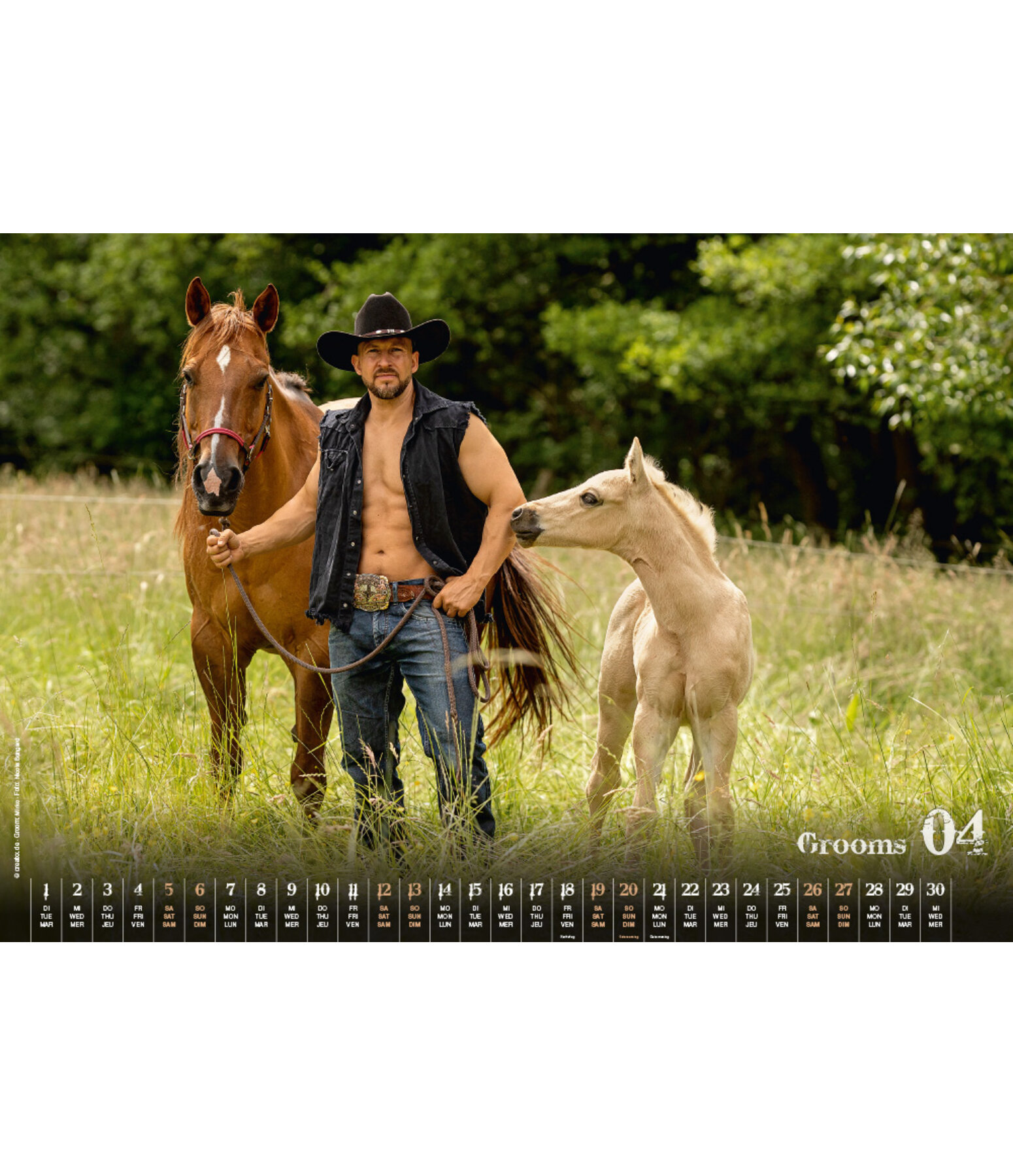 Grooms Kalender 2021