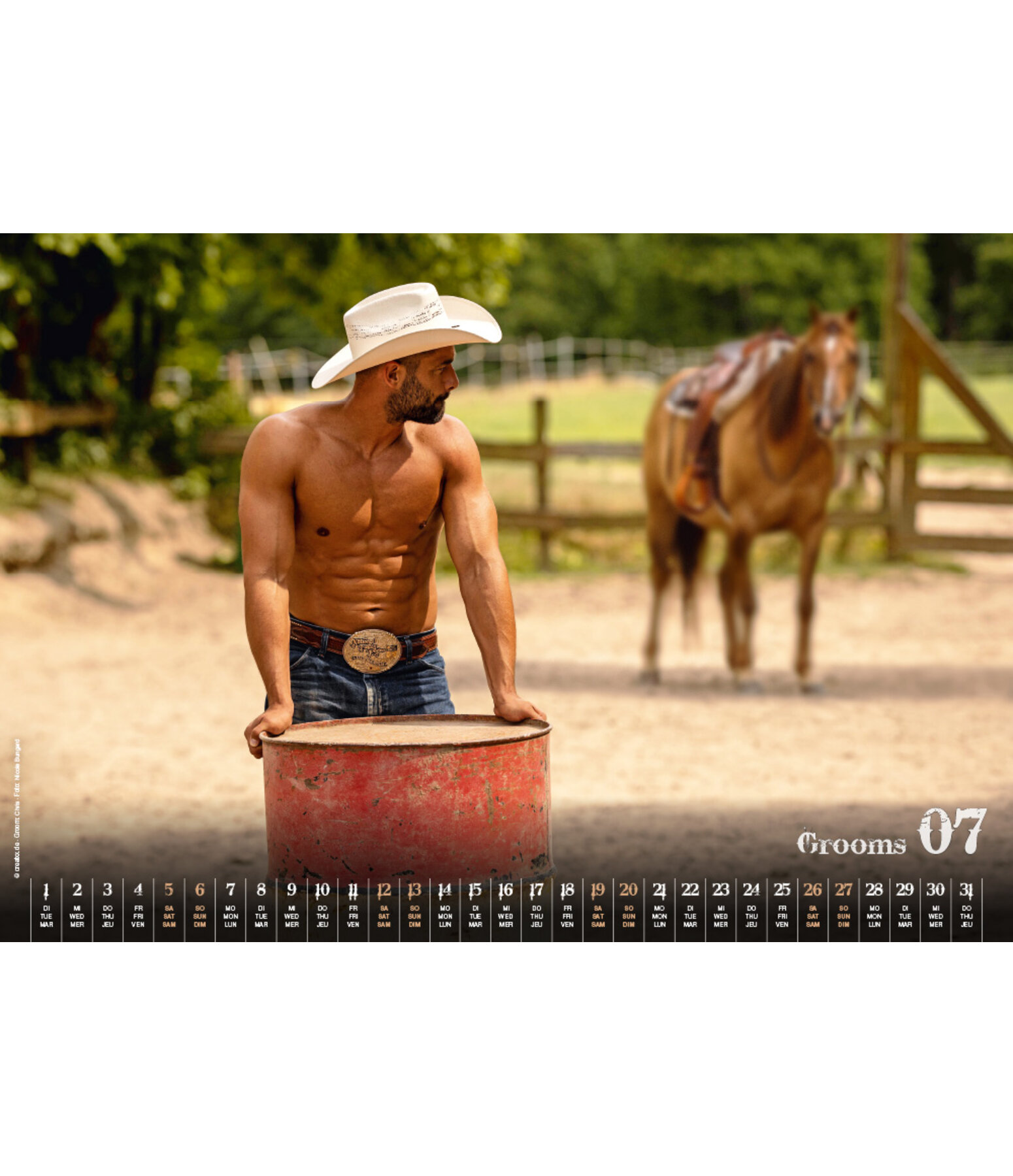 Grooms Kalender 2021