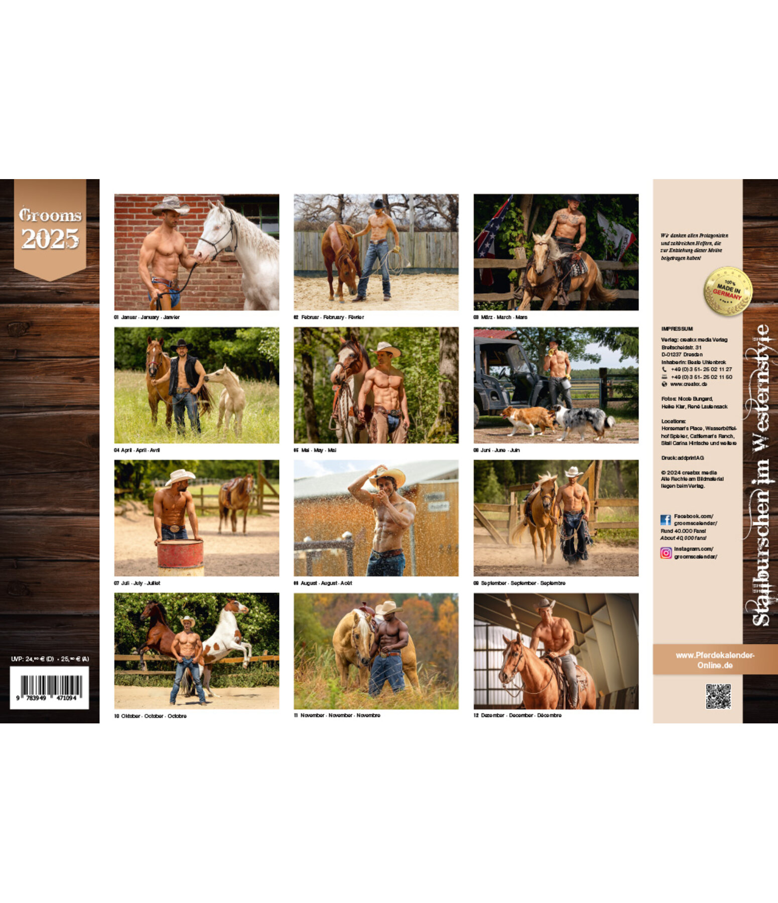 Grooms Kalender 2021