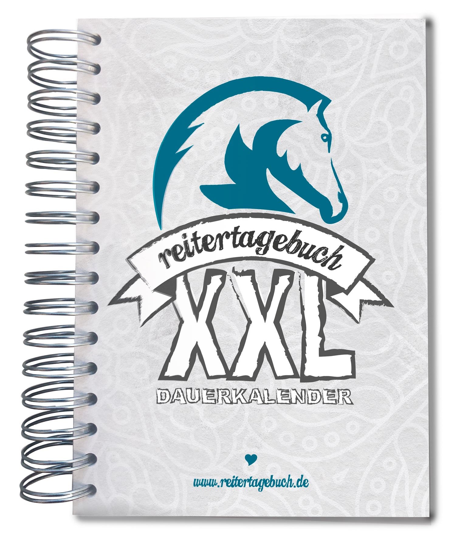 Reitertagebuch XXL - Dauerkalender