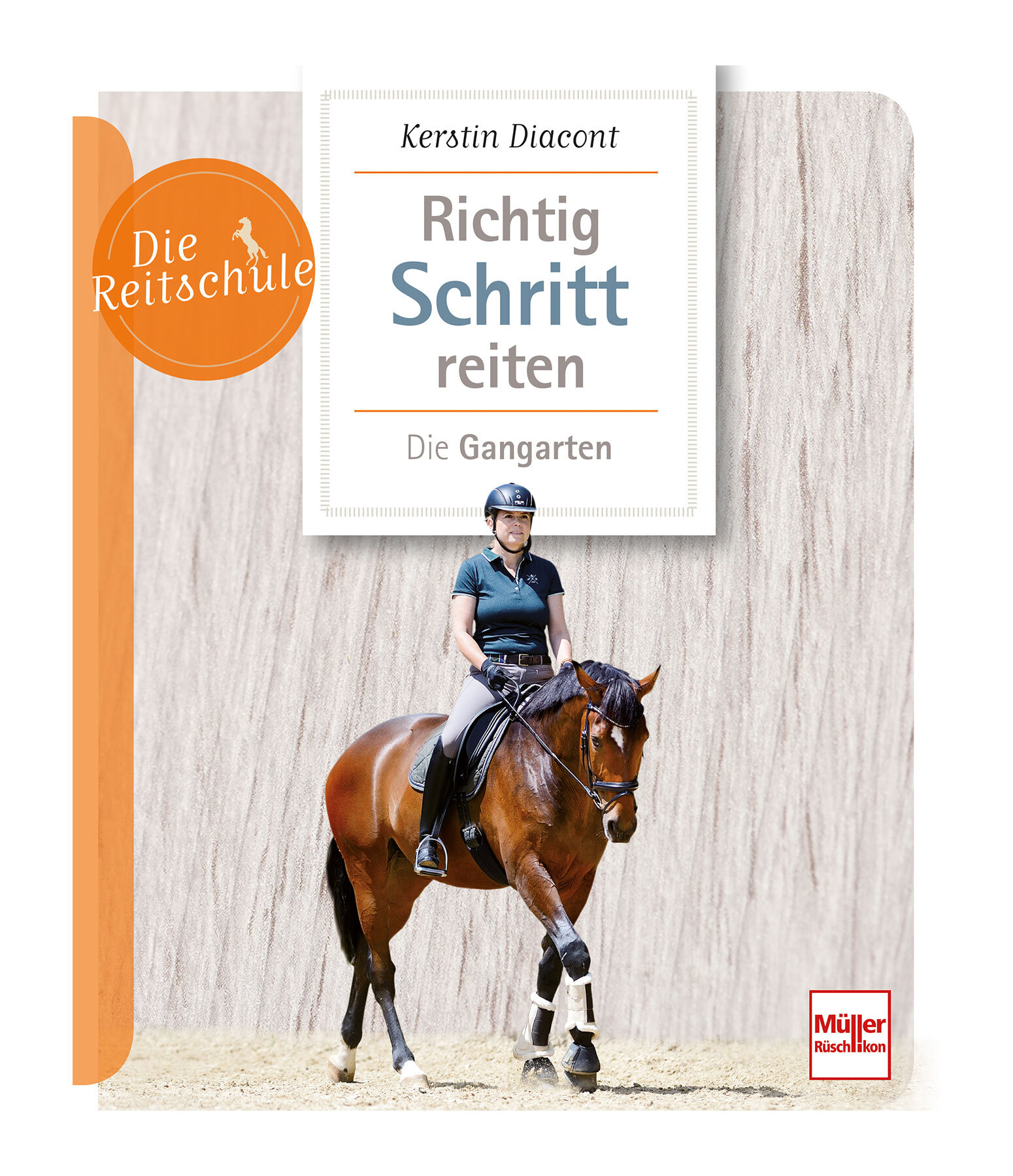 Richtig Schritt reiten